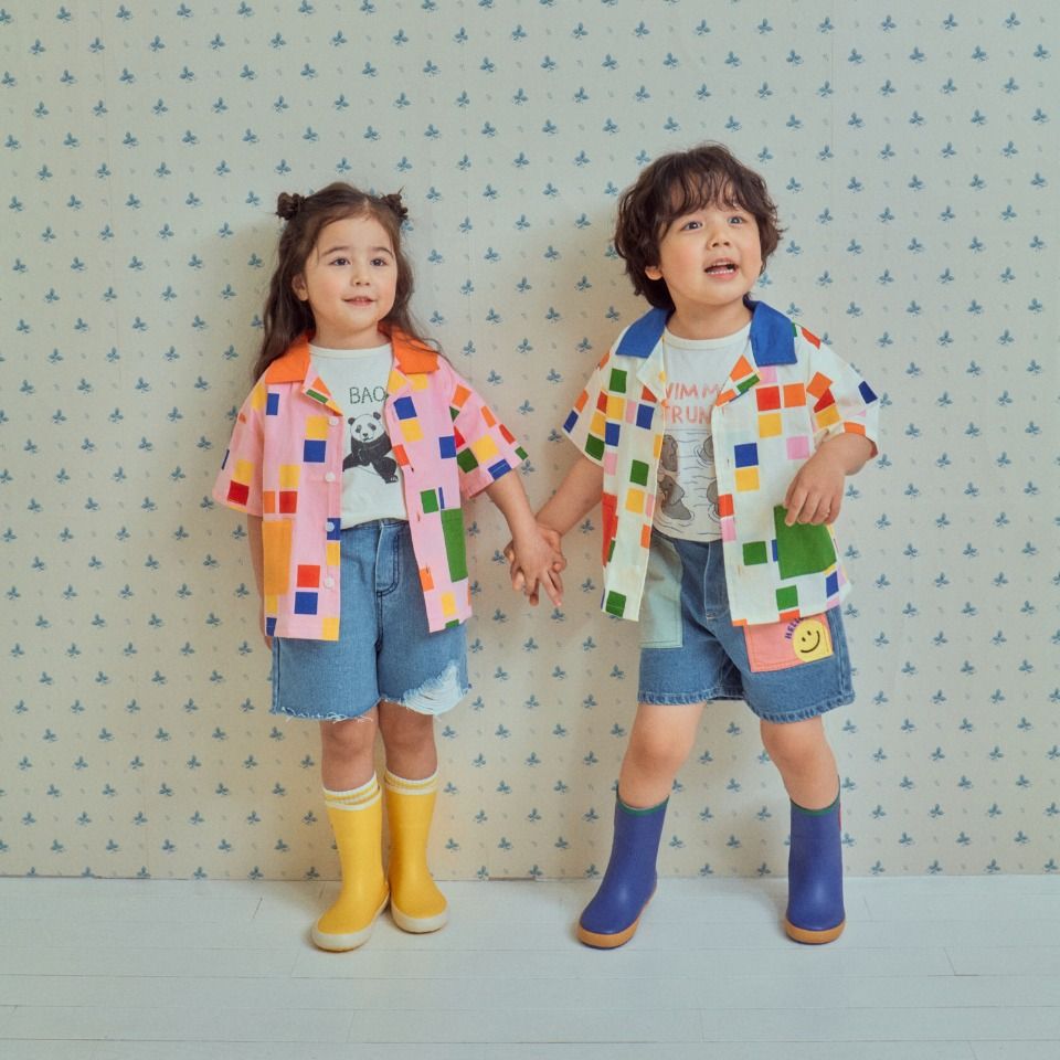 🇰🇷✈️｜正韓童裝｜夏日氣氛童裝襯衫