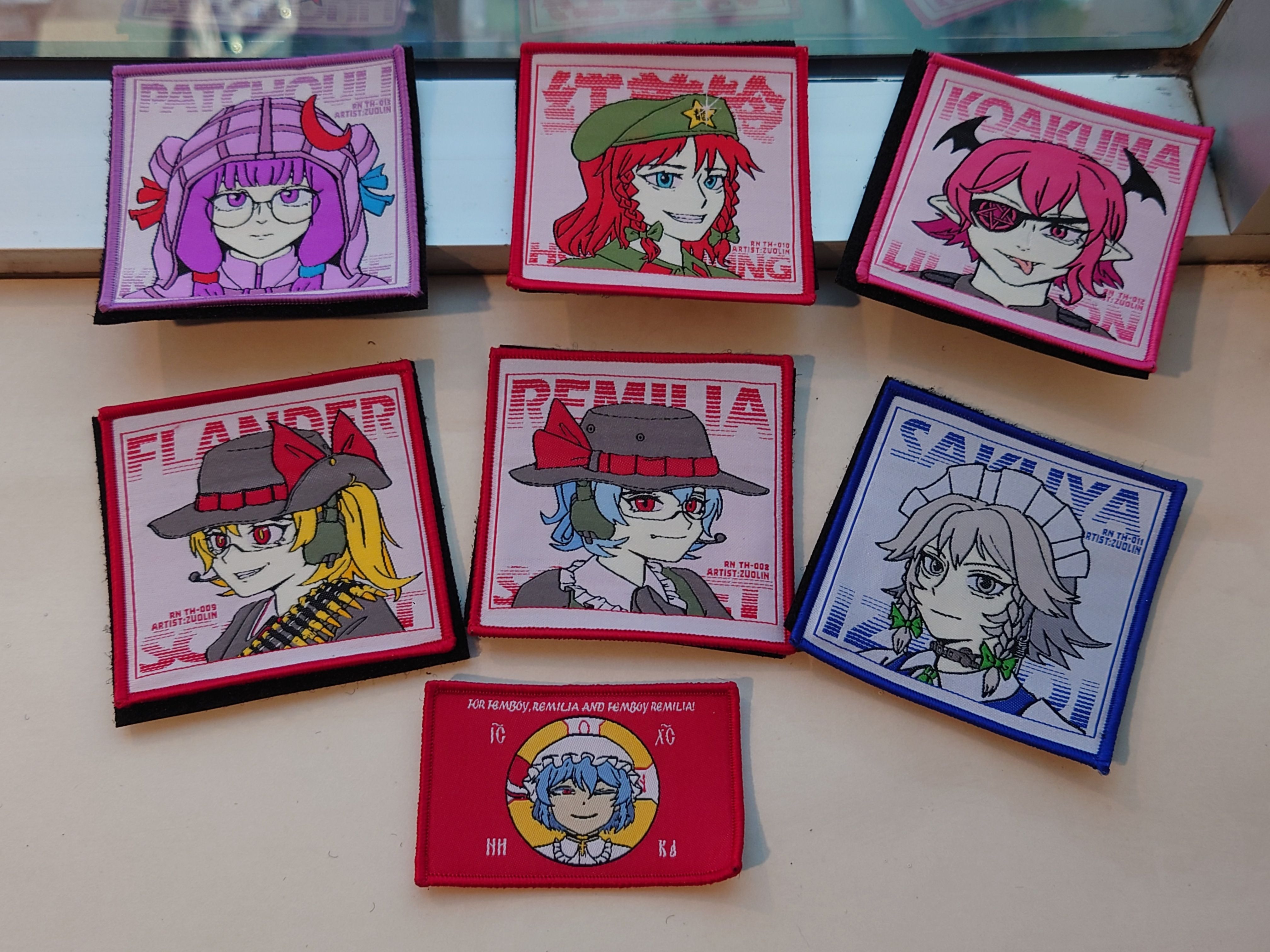 戰術紅魔館刺繡臂章