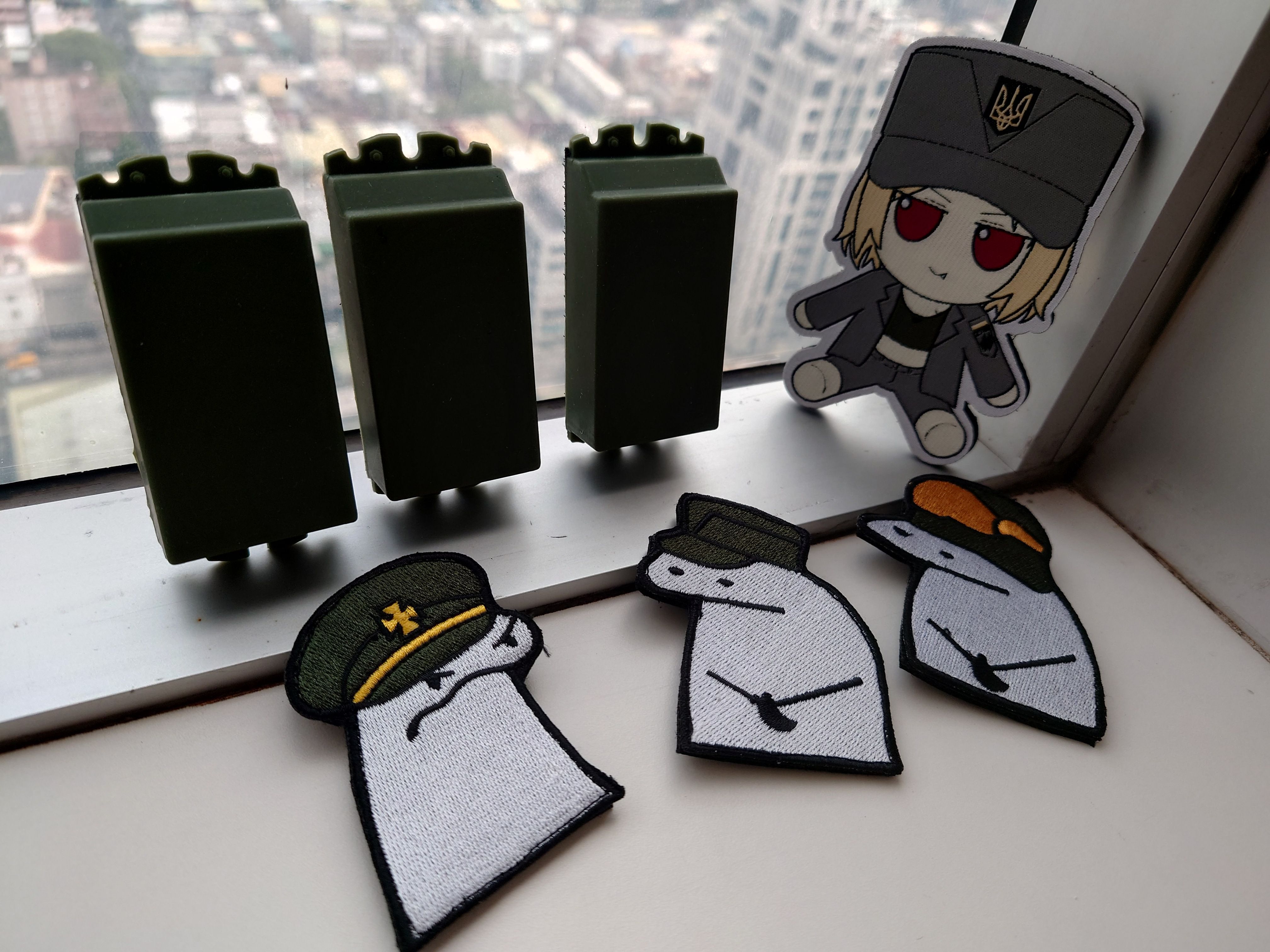 亞速醬 ERA 烏克蘭迷因系列刺繡臂章