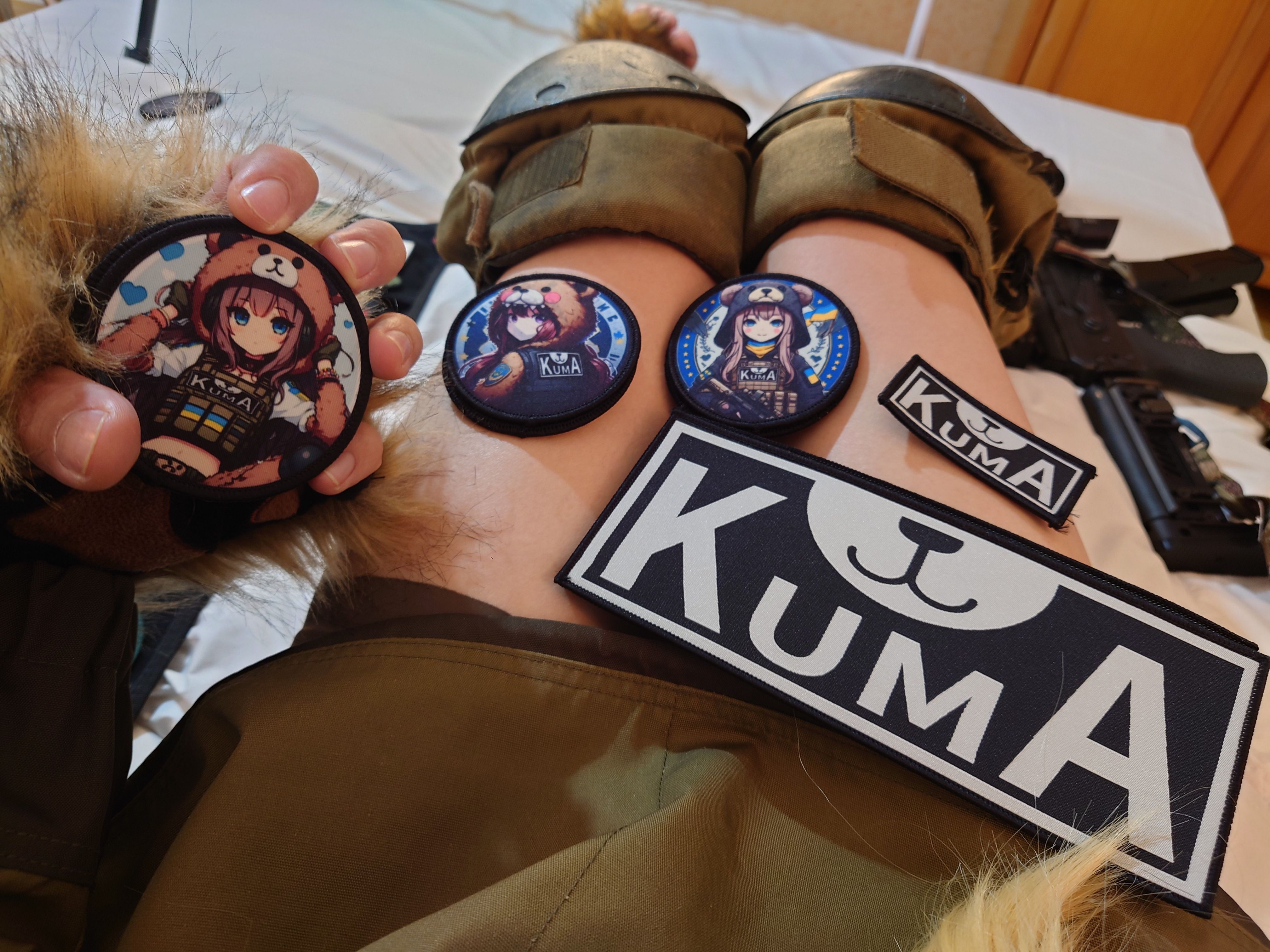 KUMA醬 原創熊娘臂章
