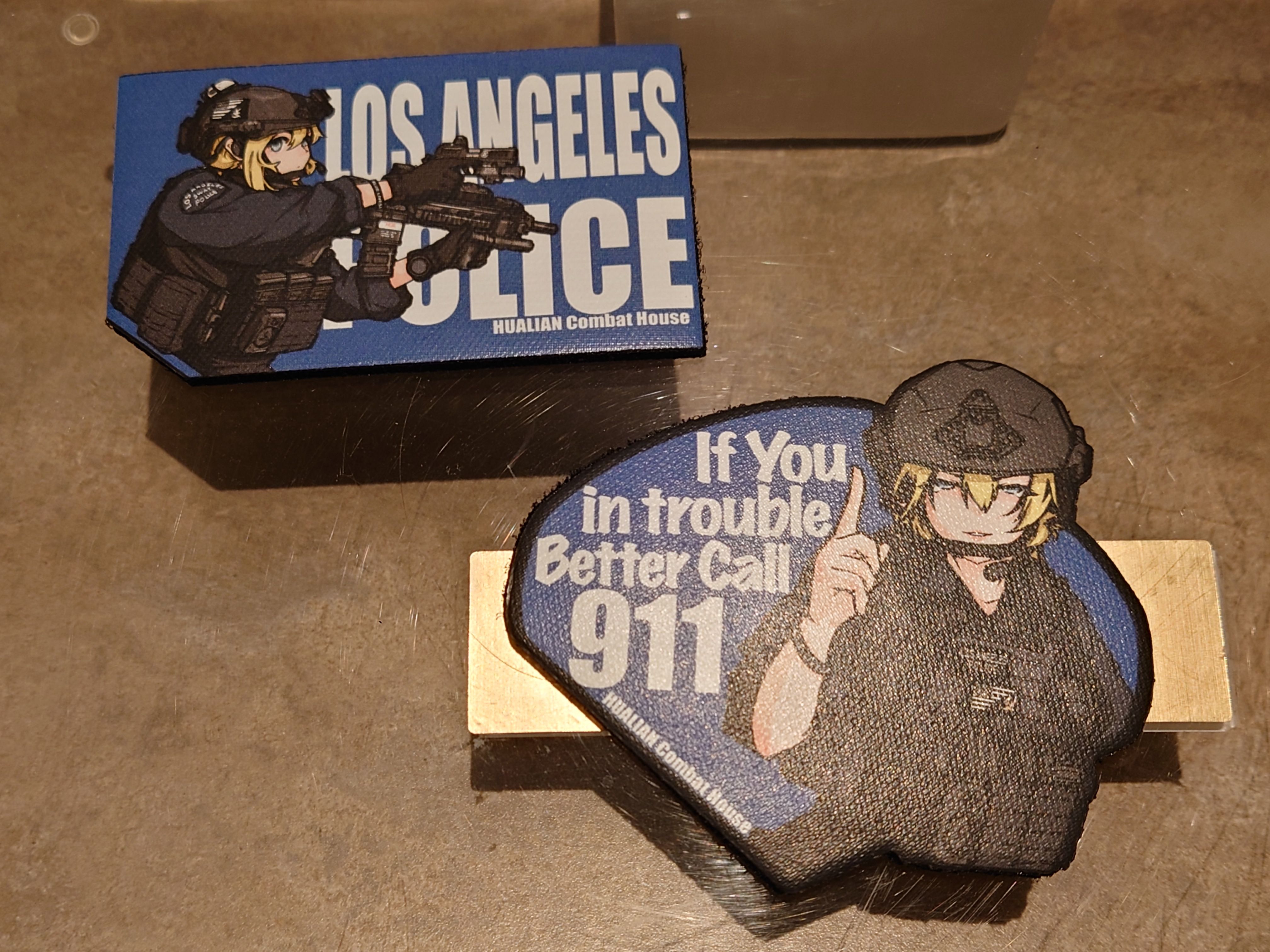 （LAPD）落城警署戰術臂章