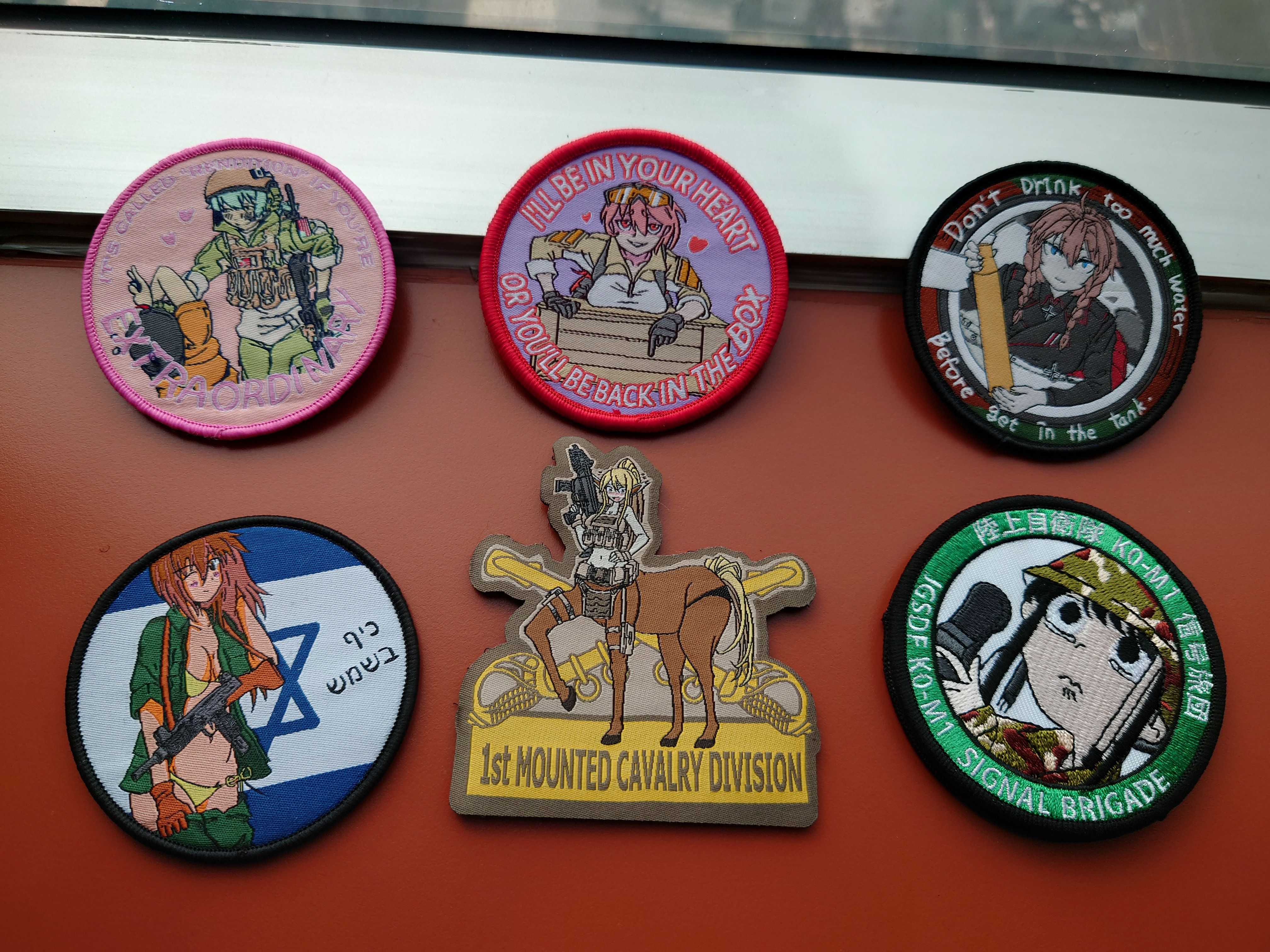 （美國WP）軍娘系列刺繡臂章