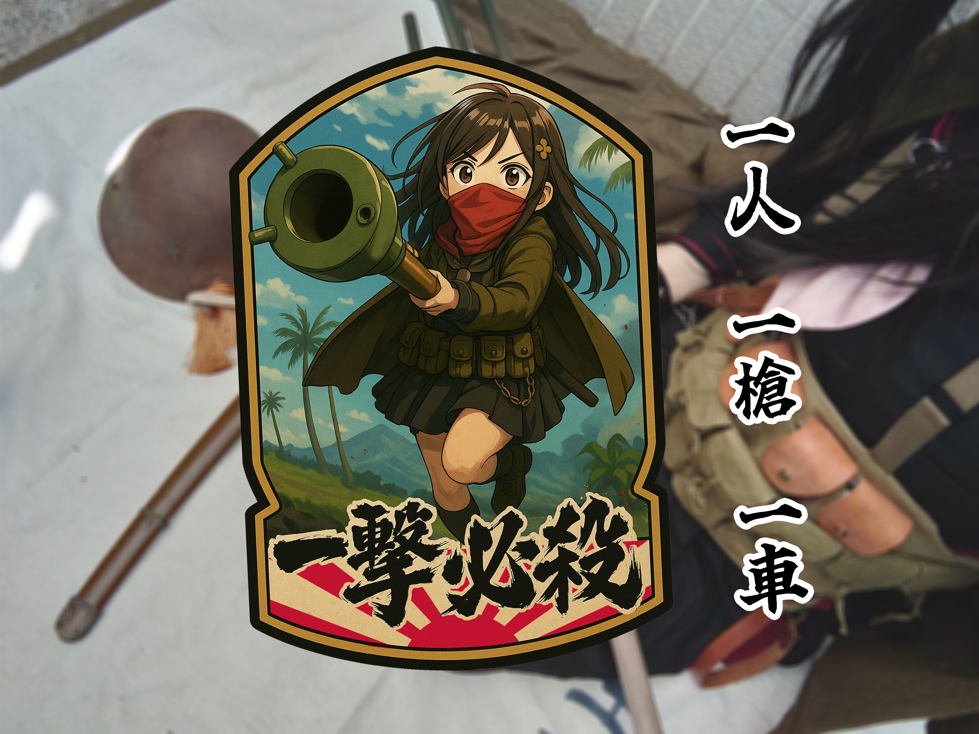 一擊必殺 刺突暴雷戰術臂章