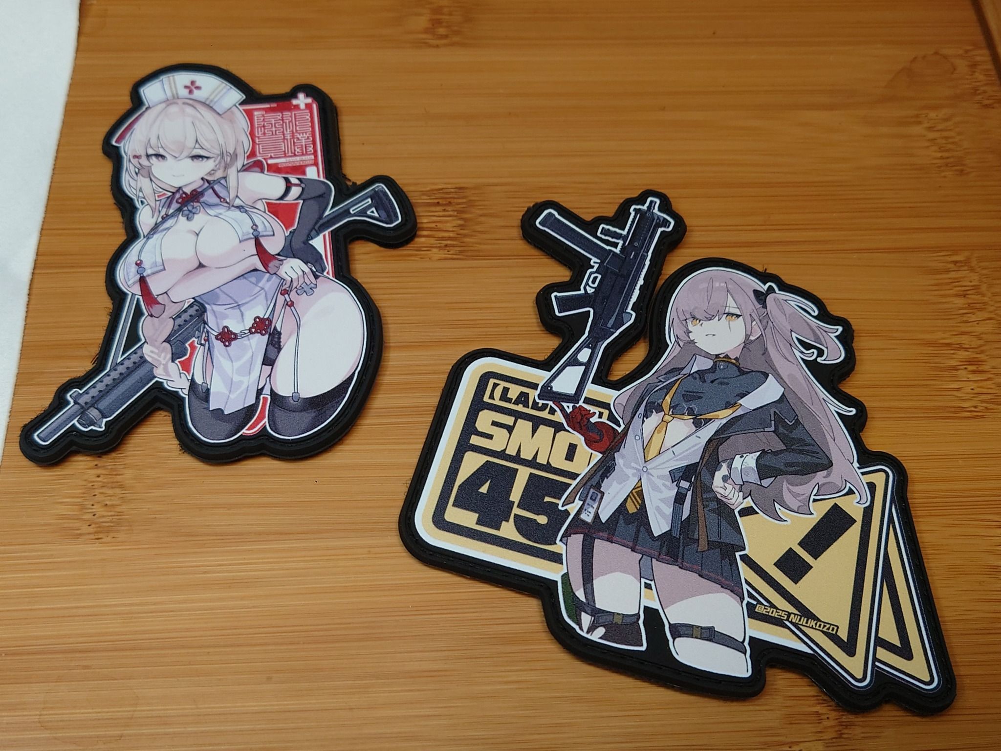 (少女前線2) 秋樺、UMP45熱昇華膠章