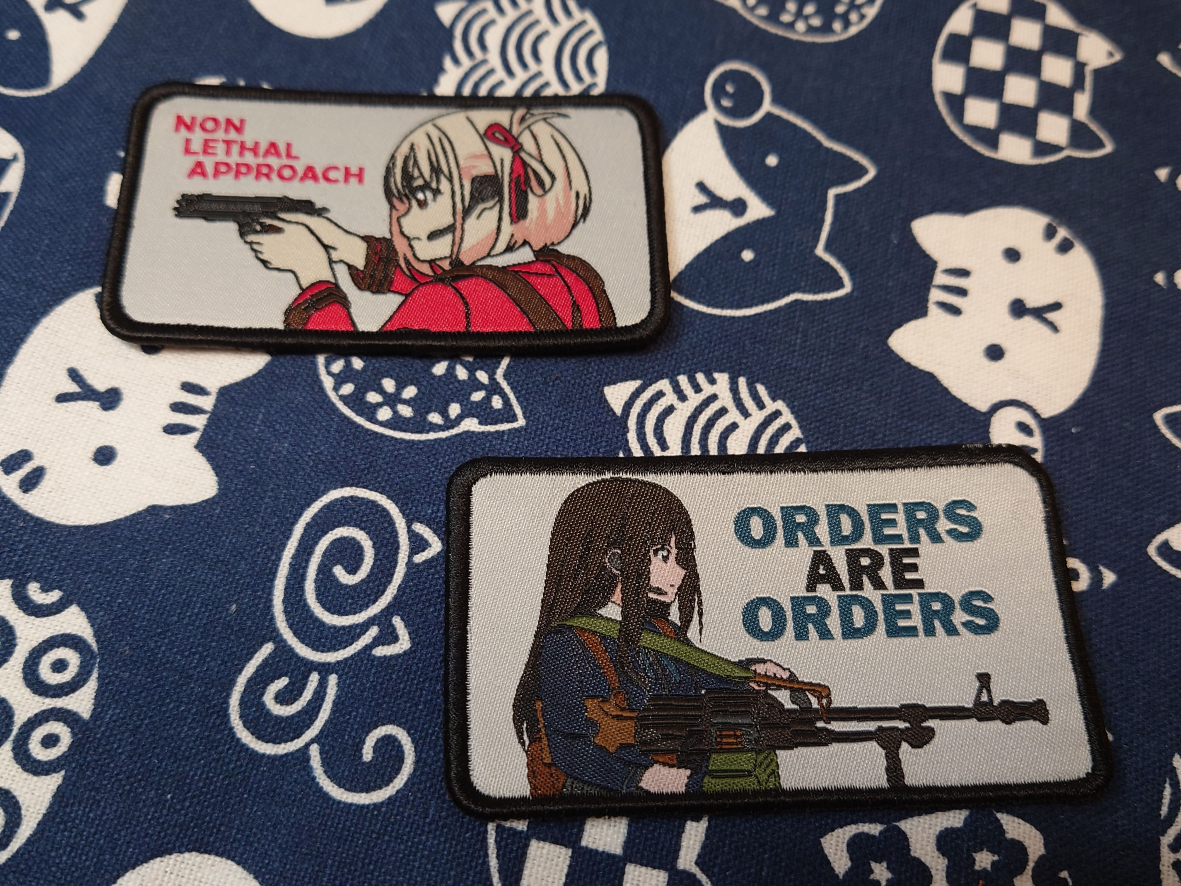 莉可麗絲刺繡臂章