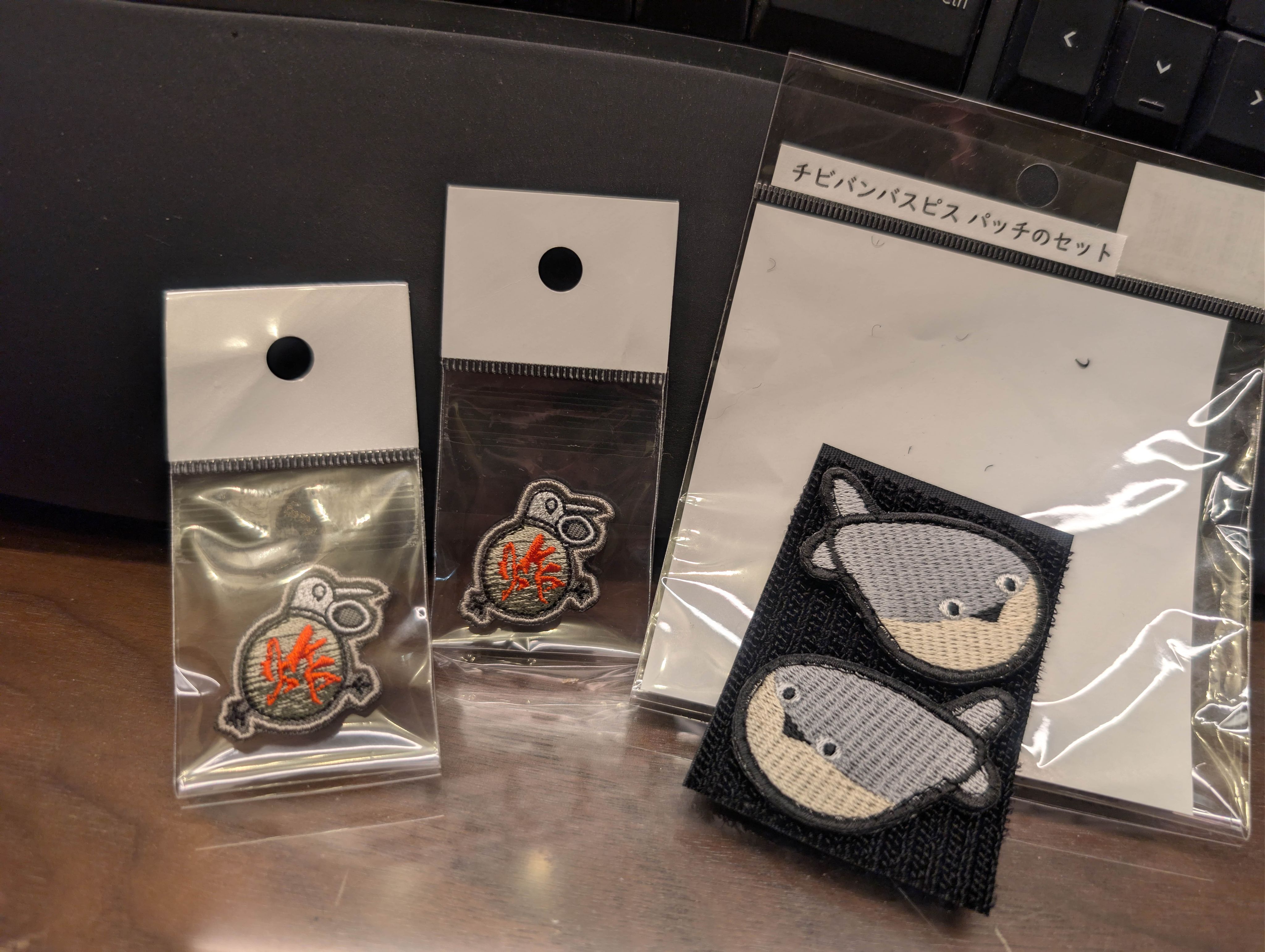 （日本奇異鳥商會）薩卡班甲魚、炸彈奇異鳥刺繡臂章