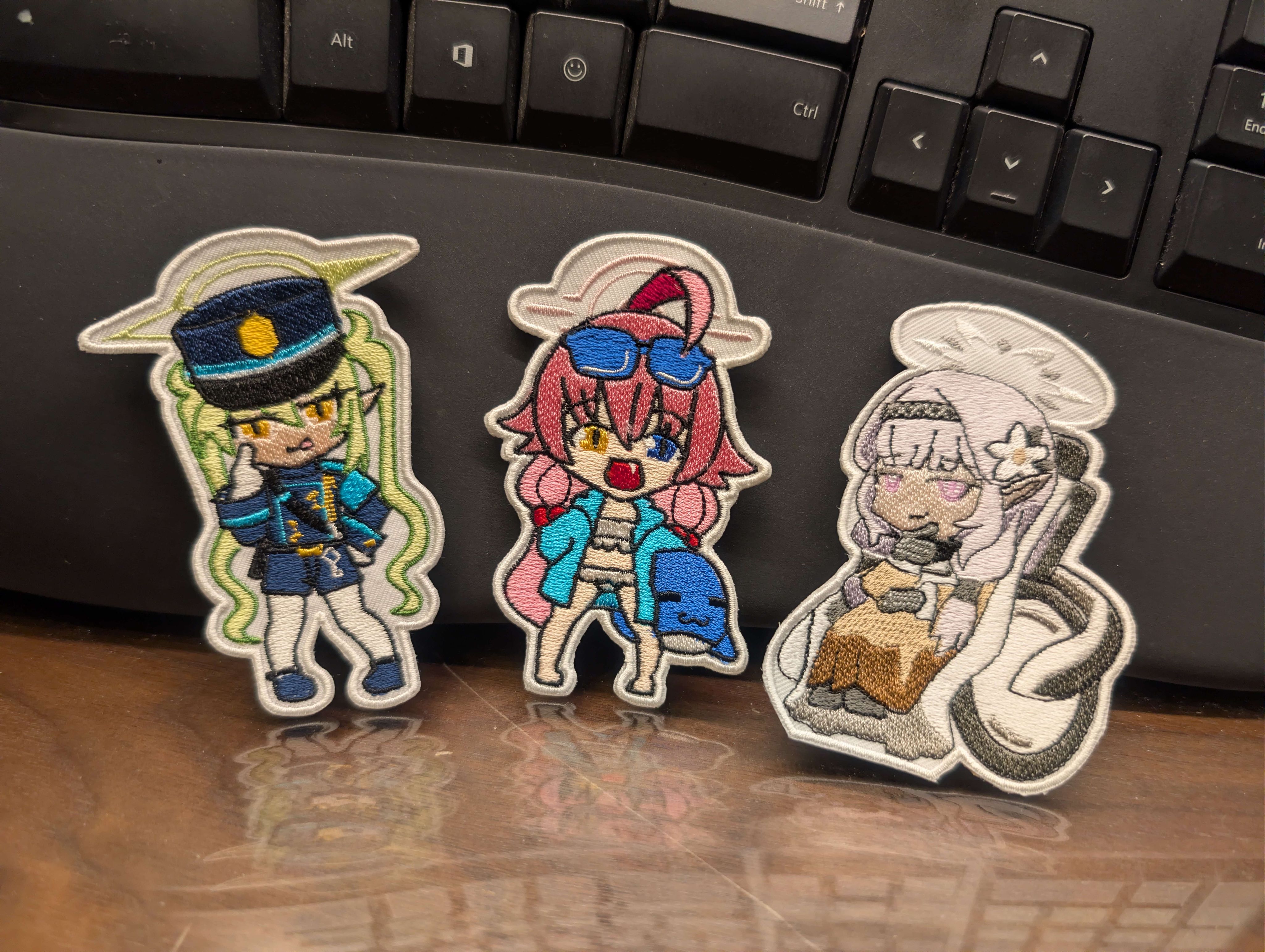 （日本鯊魚商會）蔚藍檔案雌小鬼刺繡臂章