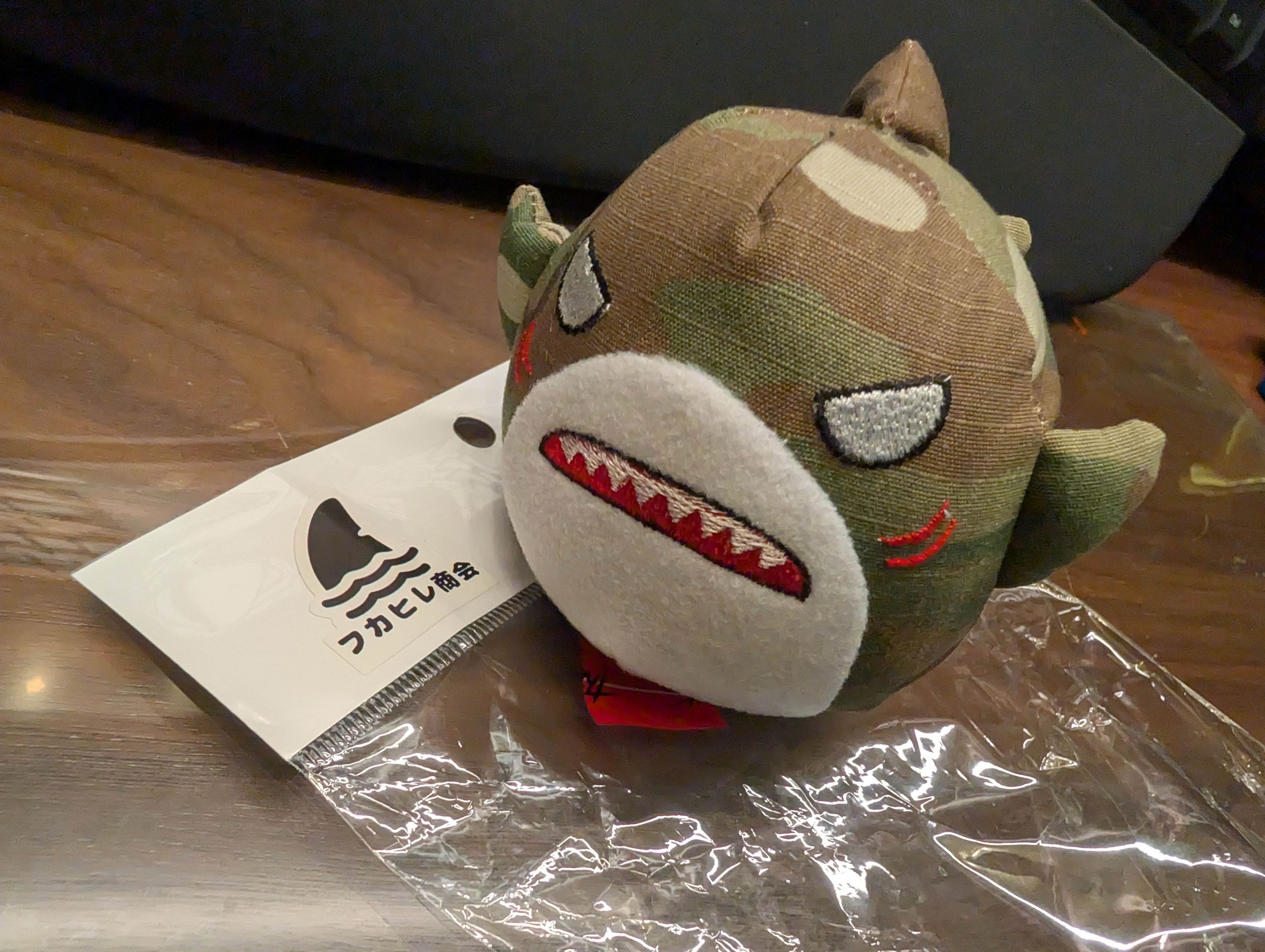 （日本鯊魚商會）團子鯊魚太立體臂章