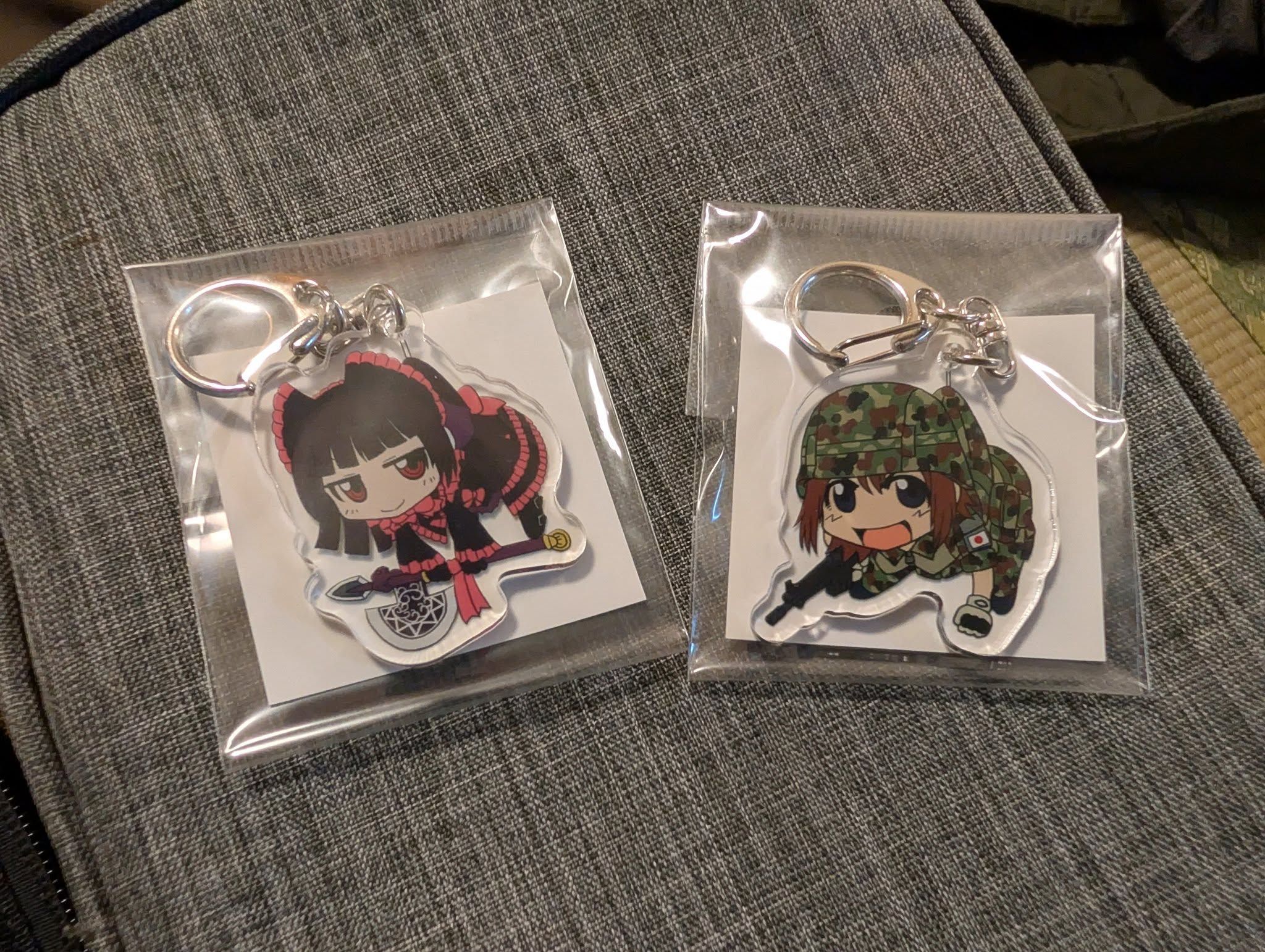 （奇幻自衛隊）日本直輸壓克力吊飾