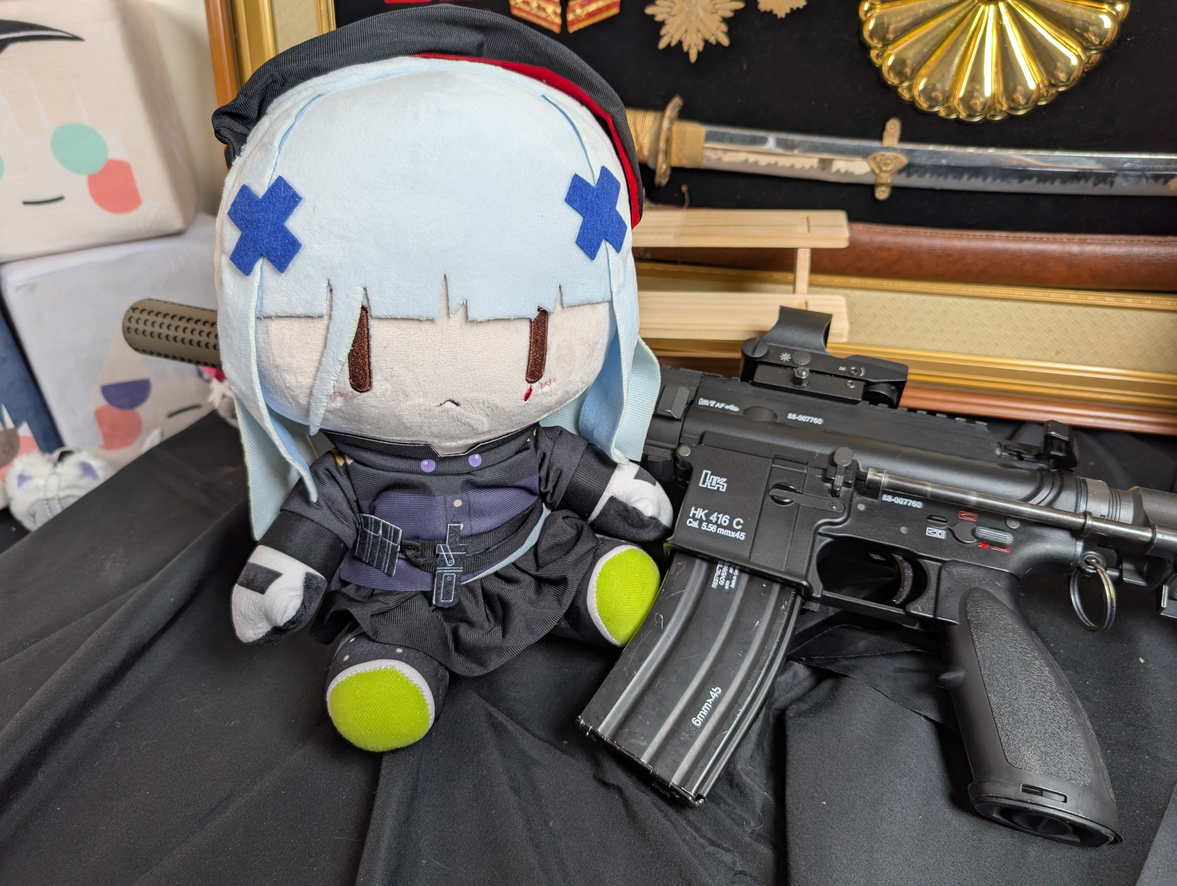 （FUFU）HK416絨毛玩偶