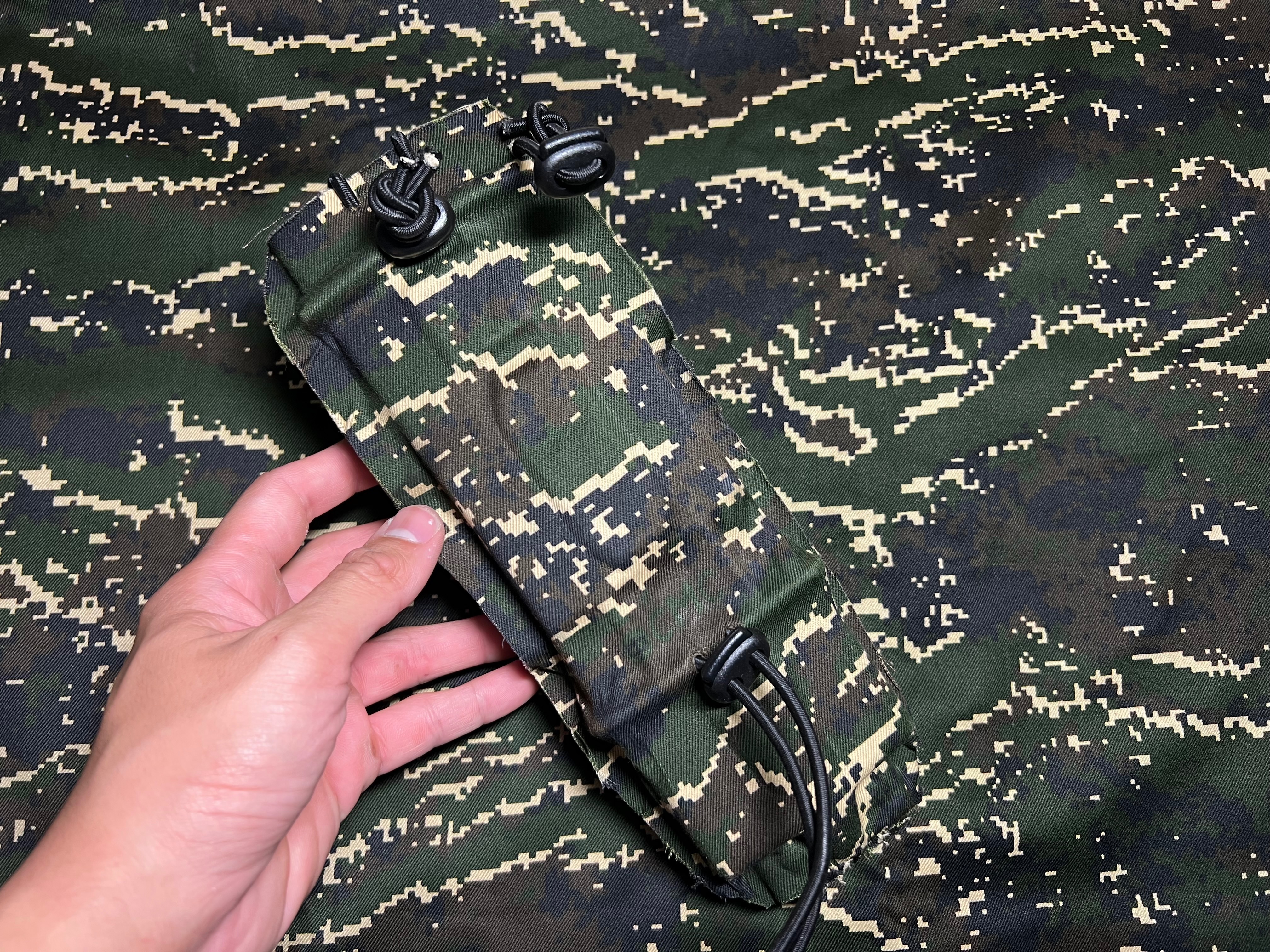 海軍陸戰隊 虎斑迷彩 自貼皮 無線電硬殼盒