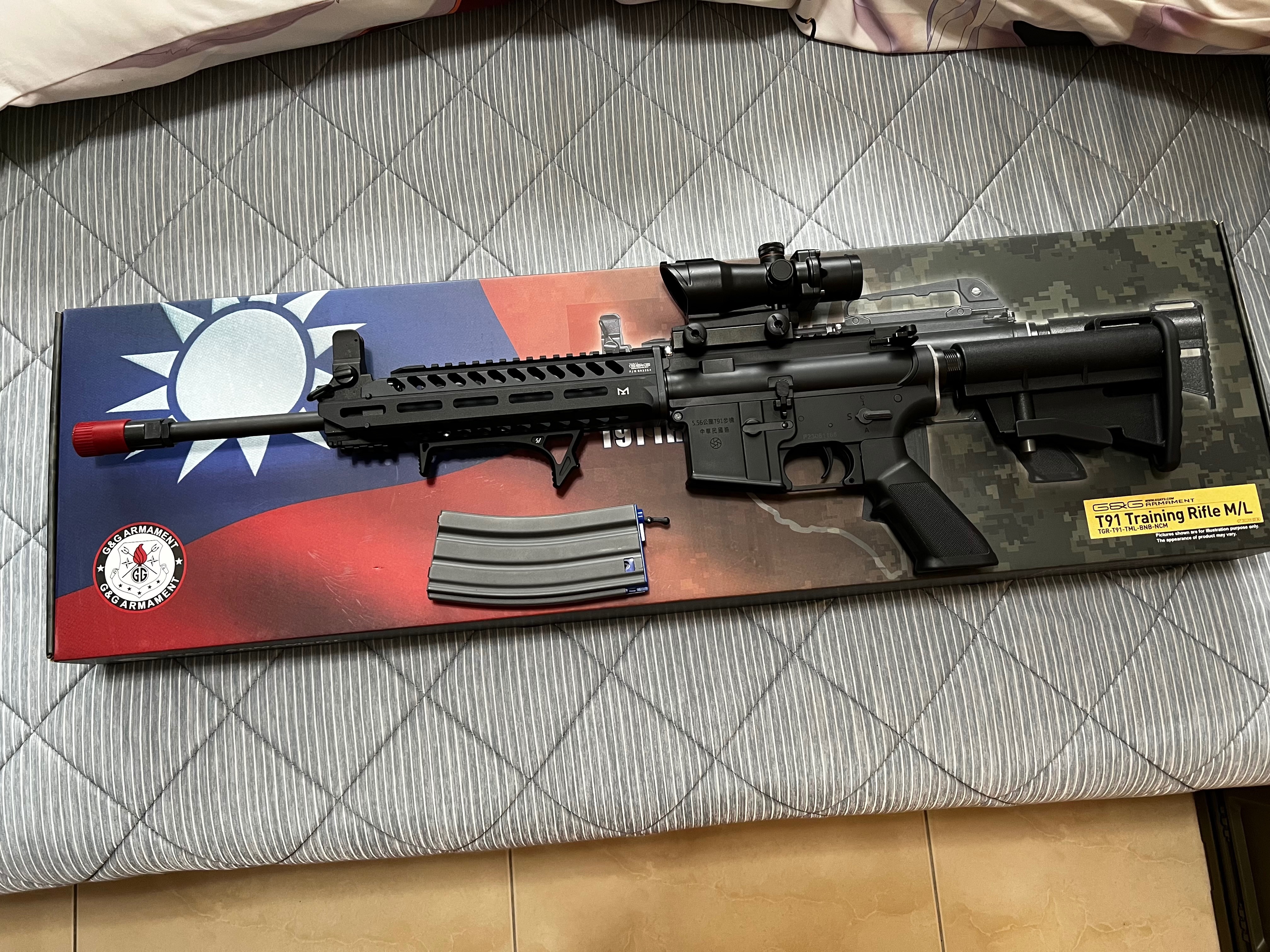 近全新 G＆G 怪怪 T91 Training 訓練版 電子扳機 AEG 電槍