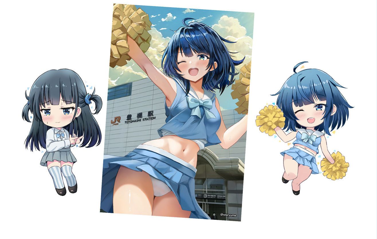 敗北女角太多了! 輕小說第8期概念 壓克力匙扣組合