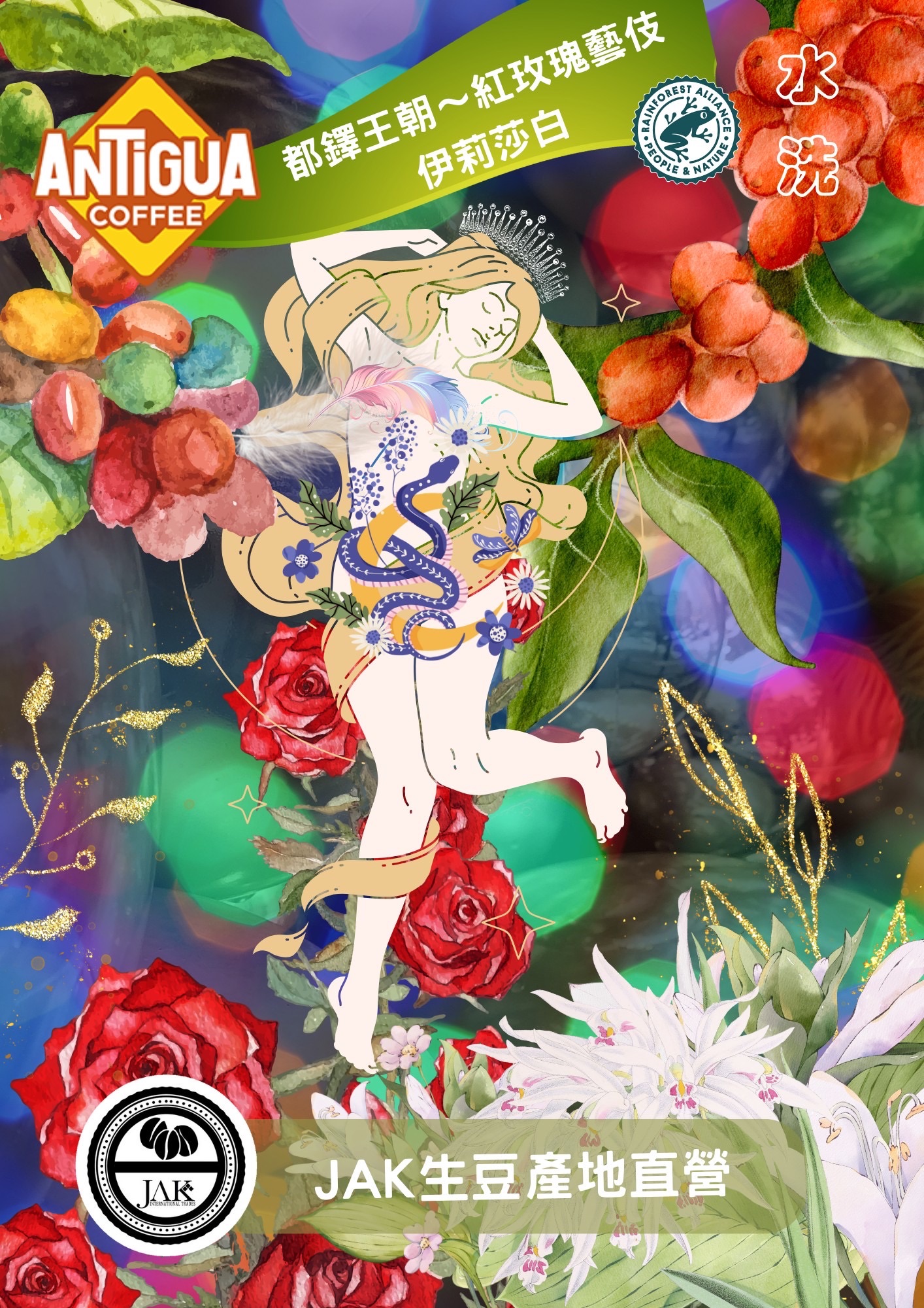 安地瓜都譯王朝-紅玫瑰藝伎-伊莉莎白