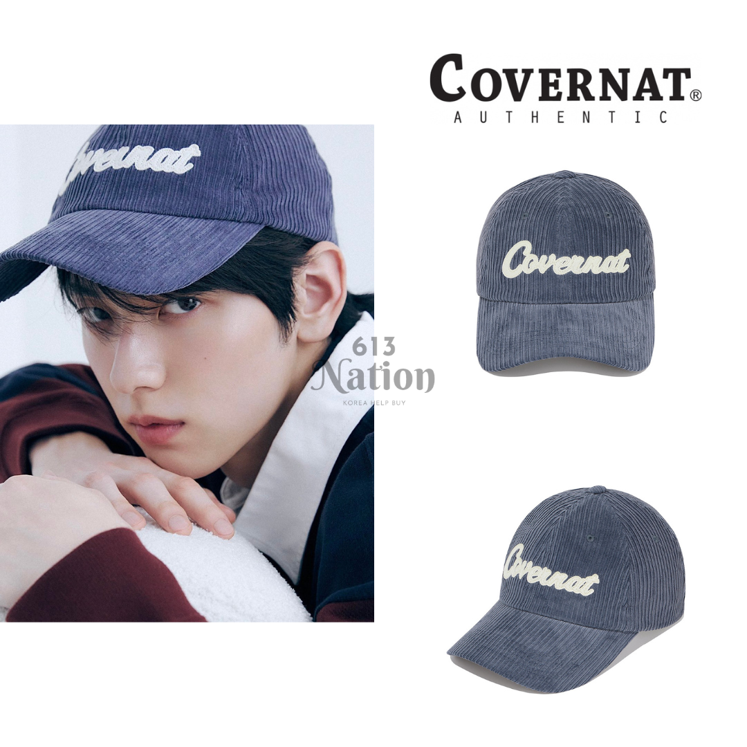 秀彬同款AUTHENTIC APPLIQUE CORDUROY BALL CAP