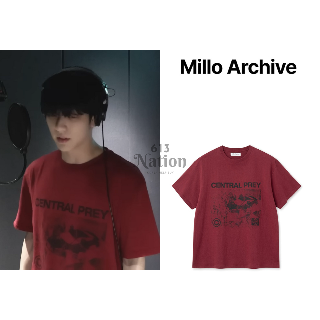 秀彬同款CENTRAL PREY T-SHIRTS