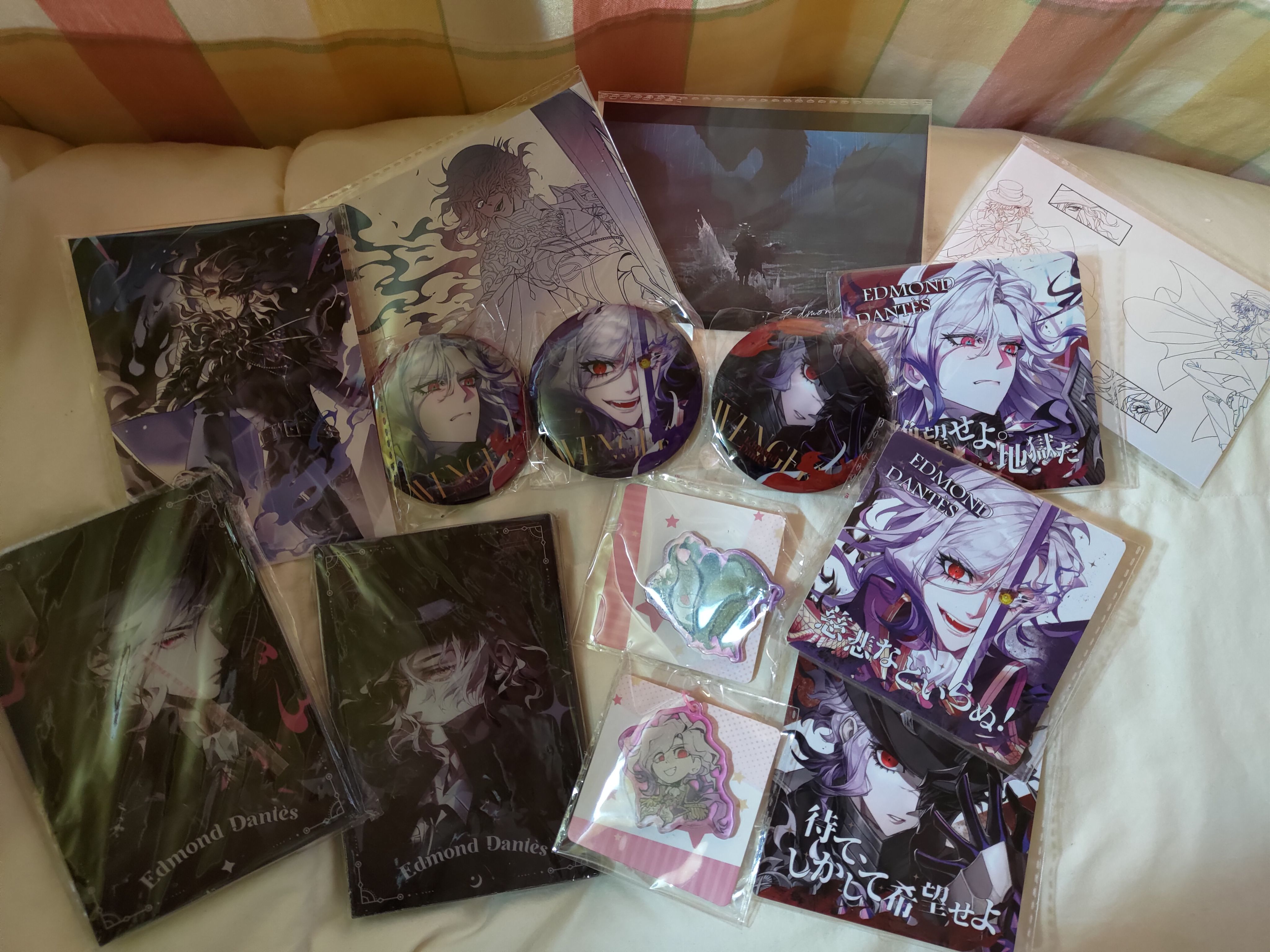 Fgo 基督山伯爵 艾德蒙 同人套組 作者：啊喔