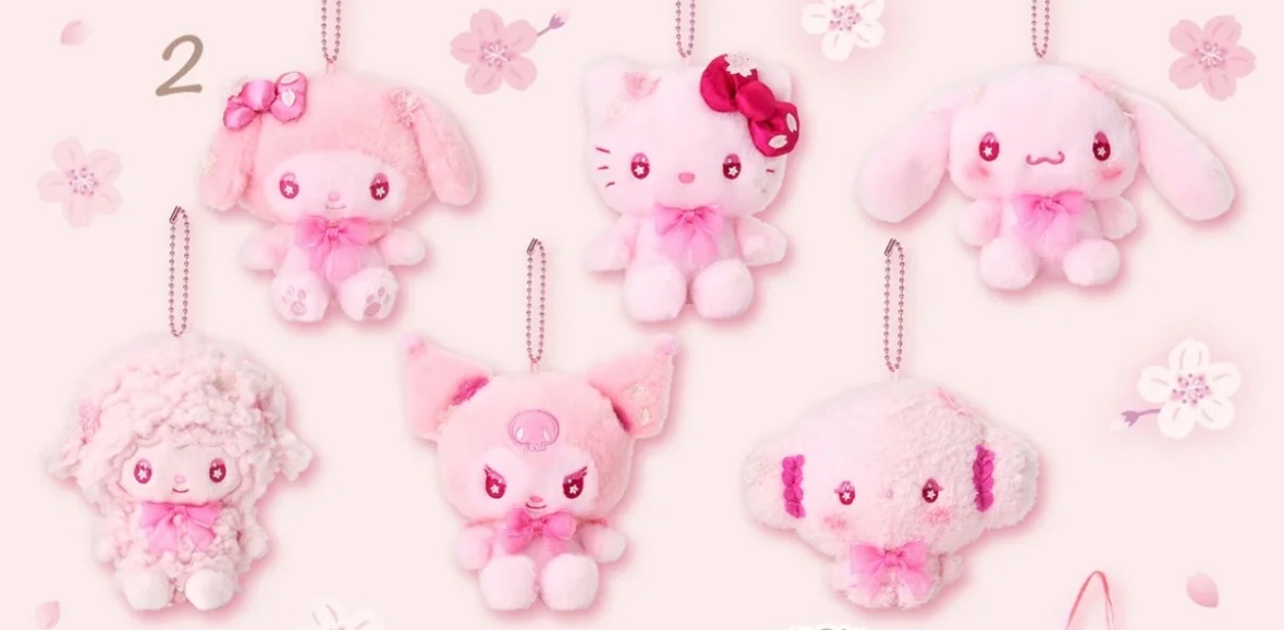 ［現貨］三麗鷗櫻花系列吊飾娃娃