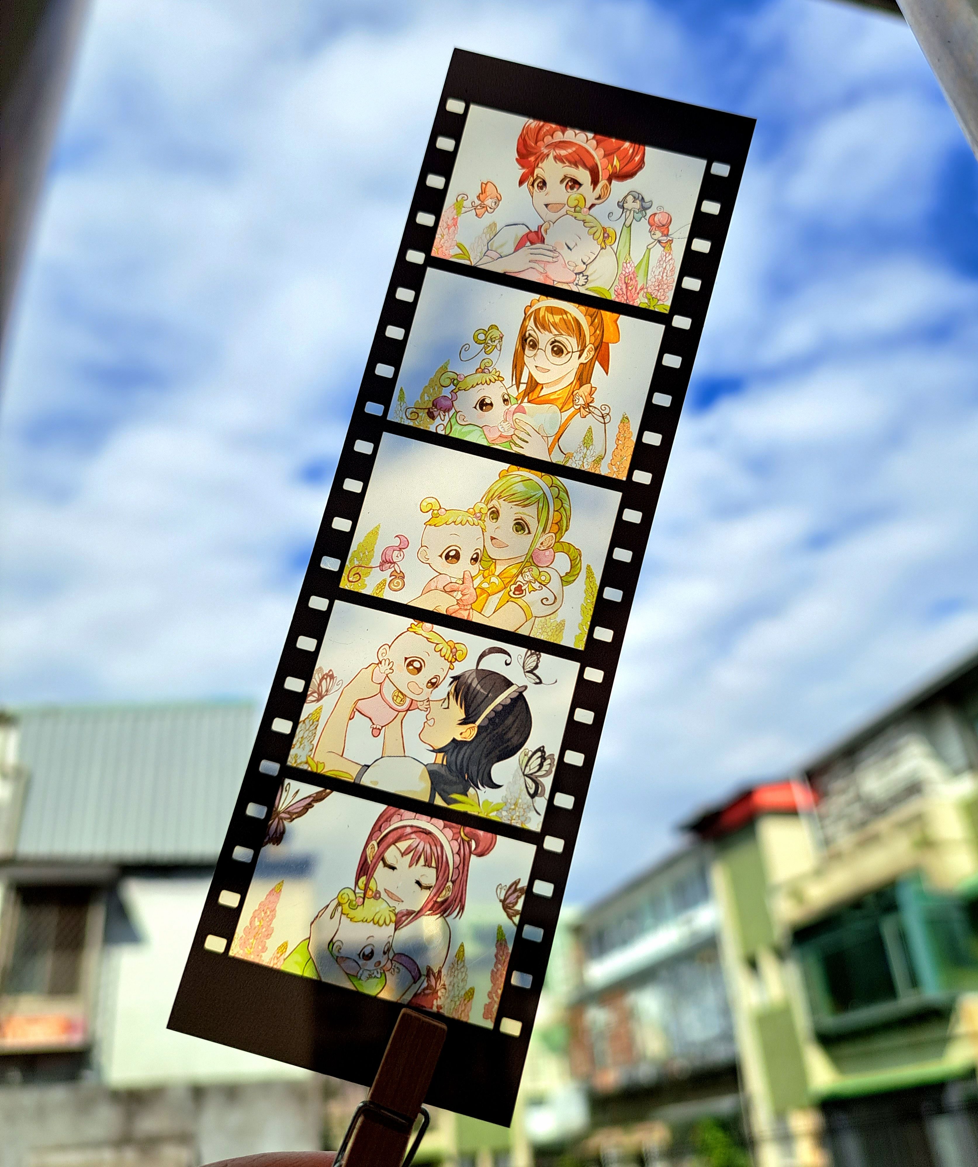 小魔女doremi半透明膠片書籤