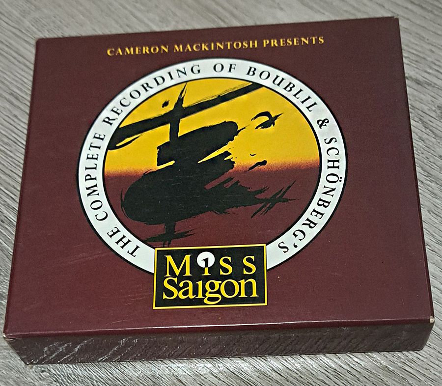 音樂劇 西貢小姐 Miss_Saigon 正版CD專輯 兩片裝 含精美劇介歌詞本