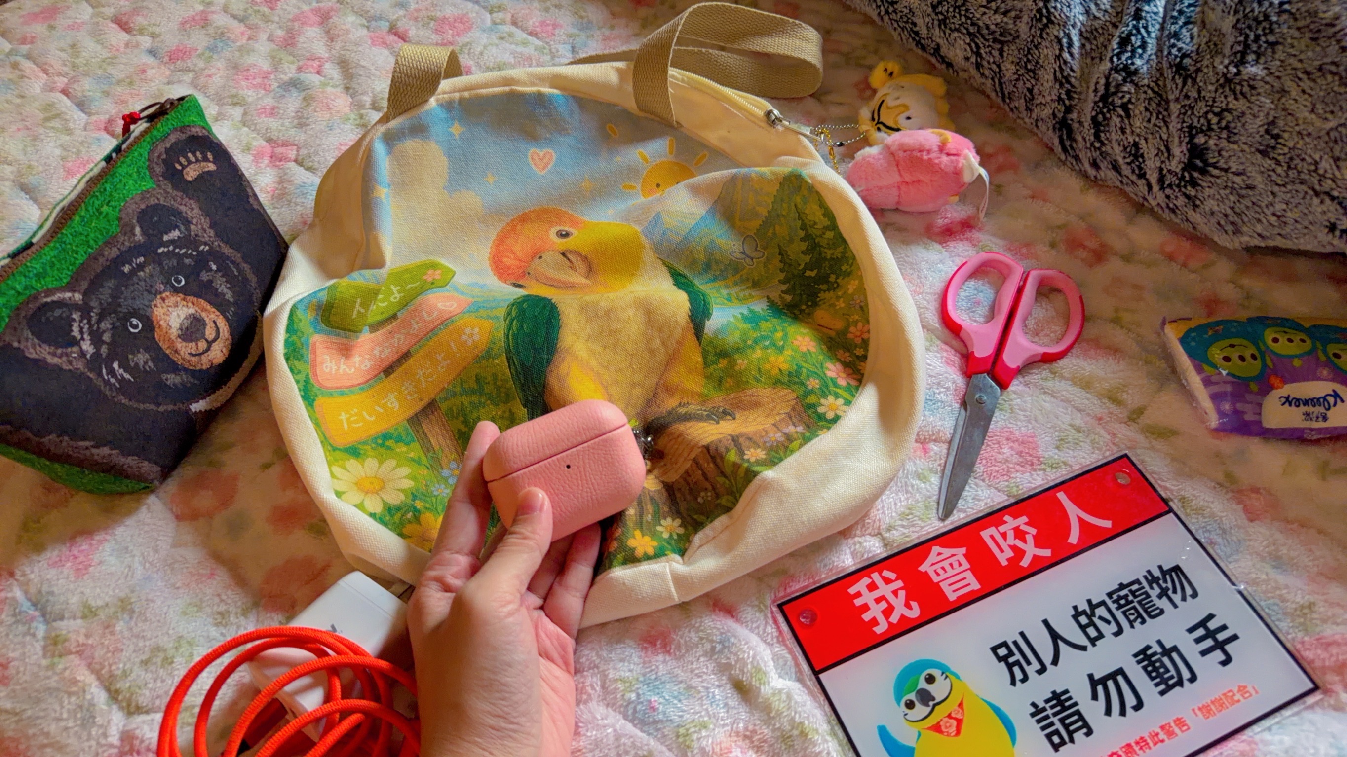 鳥寶🩷拉鏈肩背包🩷大推