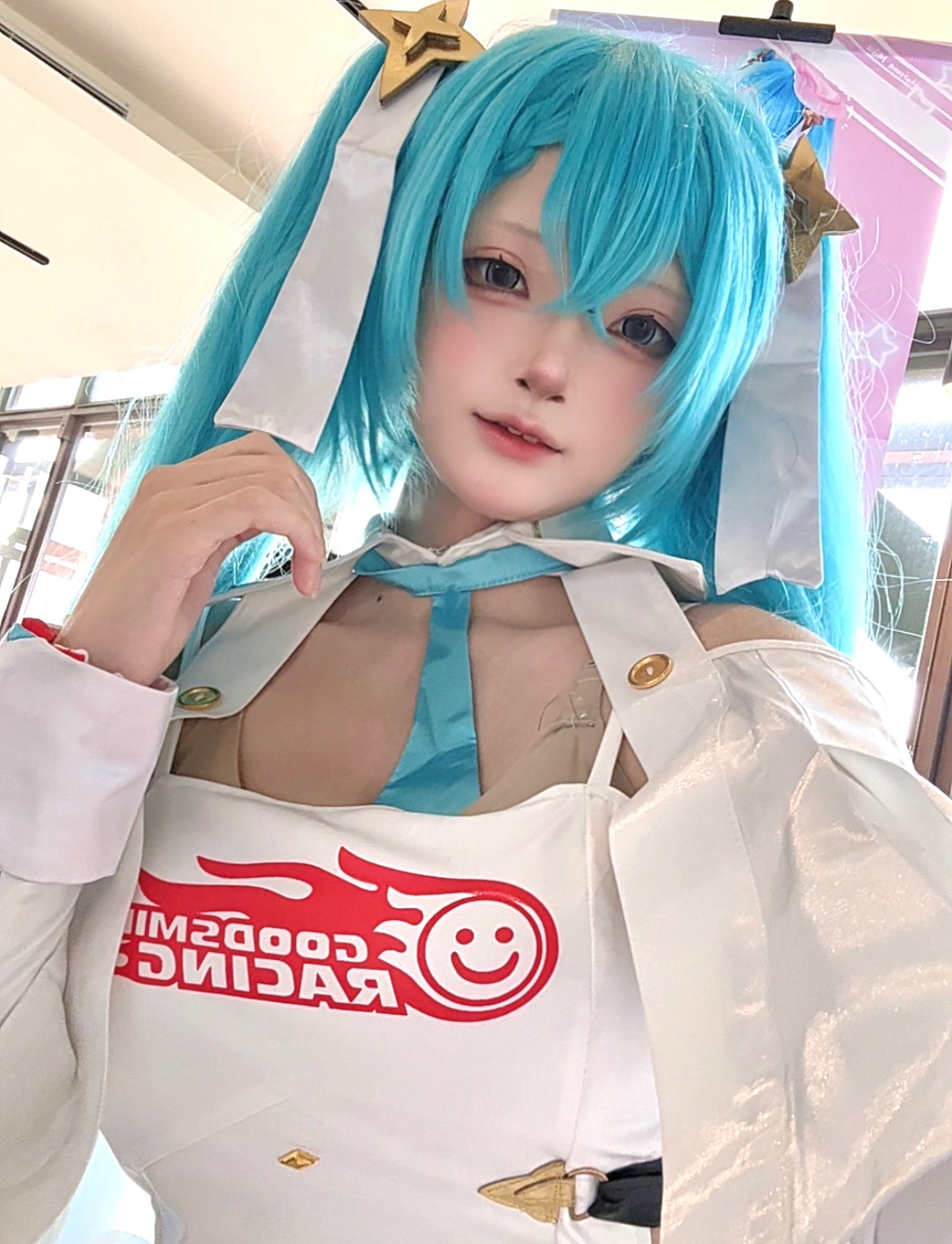 3/22 初音現場拍立得🩵（無精緻畫）