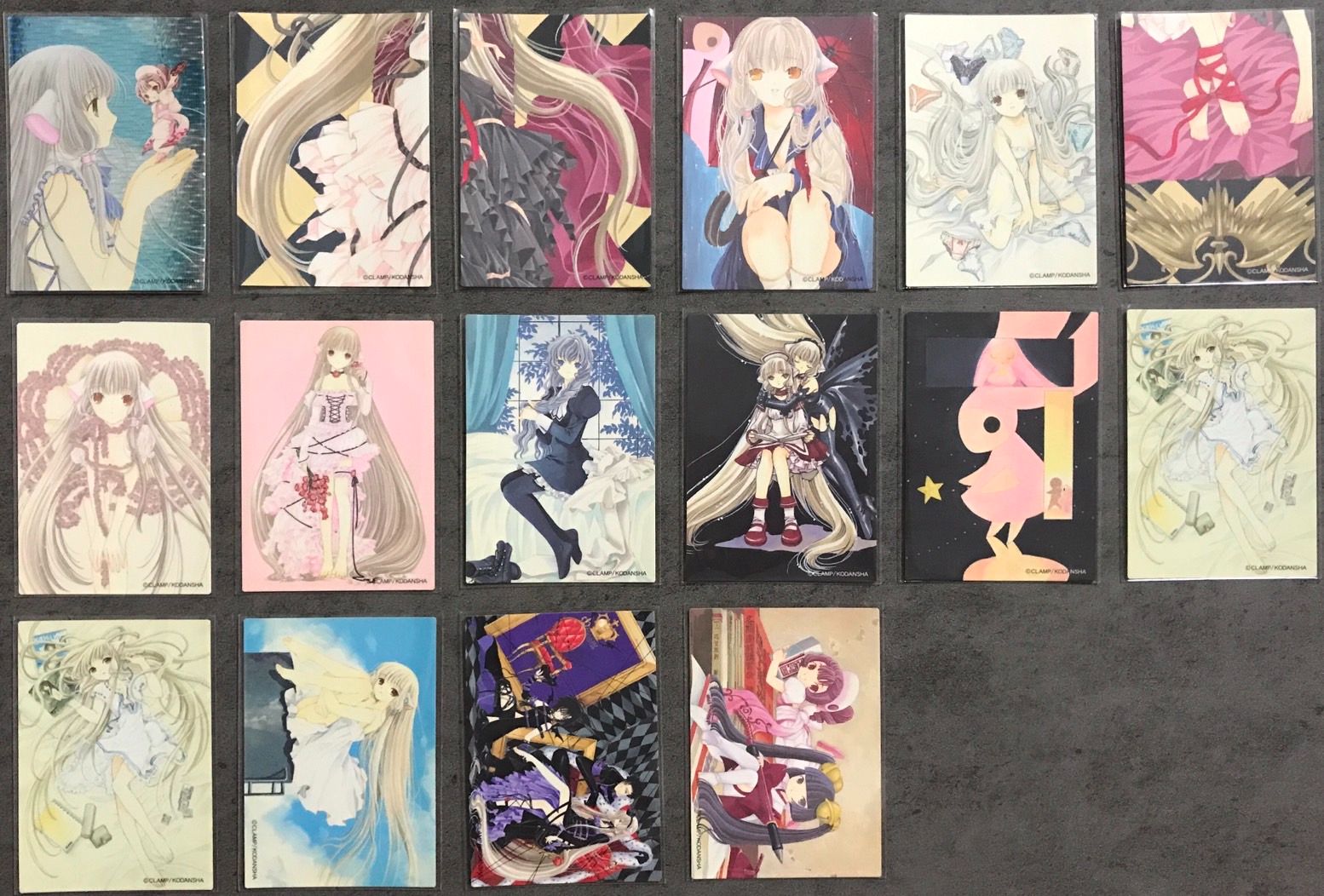 日本正版原畫卡16張