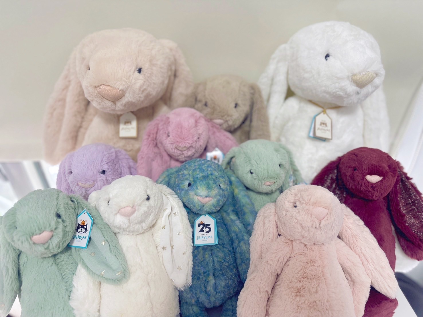Jellycat 31、36cm兔兔