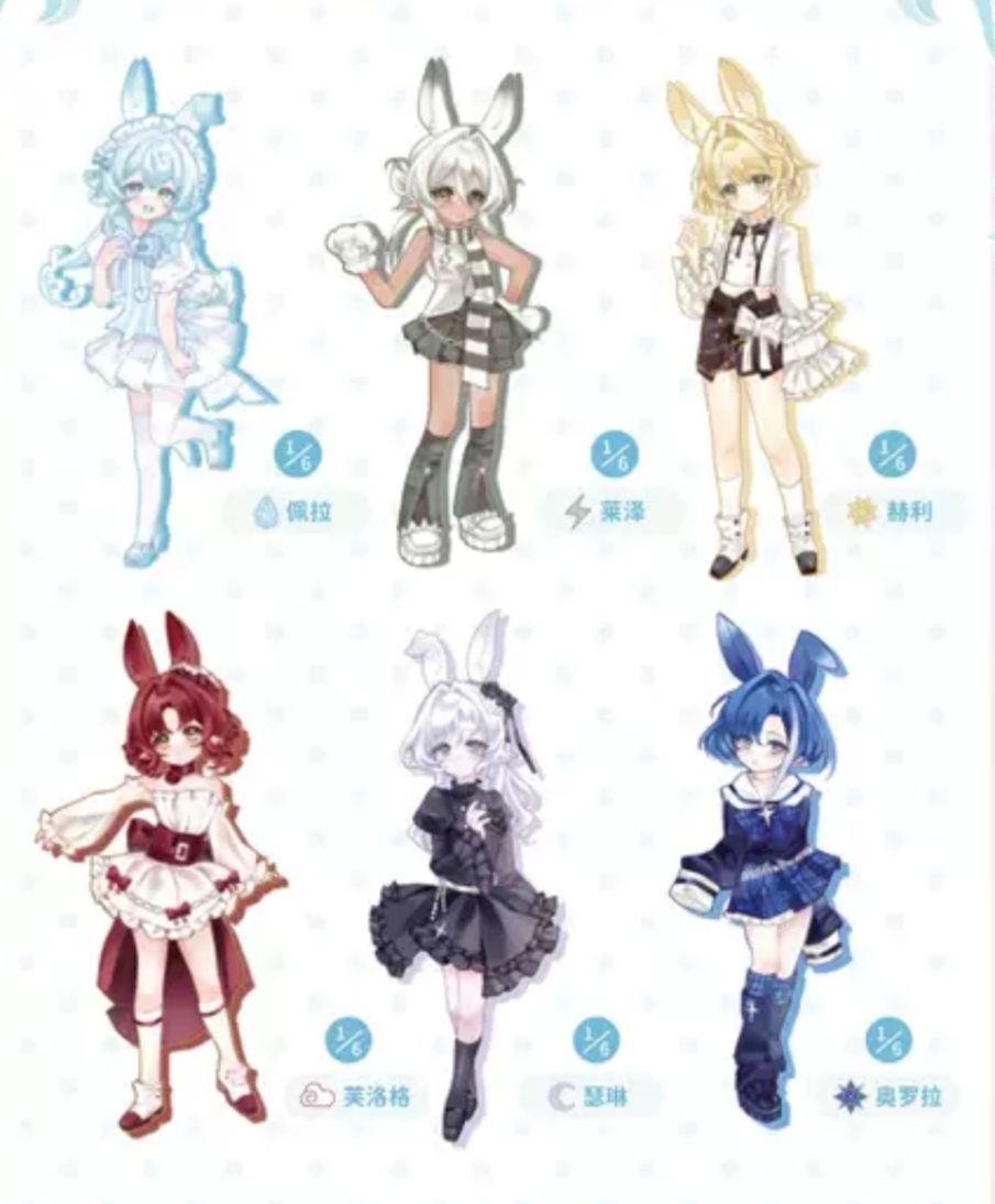 （整隻和部分素體非現貨 其他殺肉皆為現貨）邦倪兔第三代 氣象星語bjd（無首發禮）（點擊可看詳細內容）