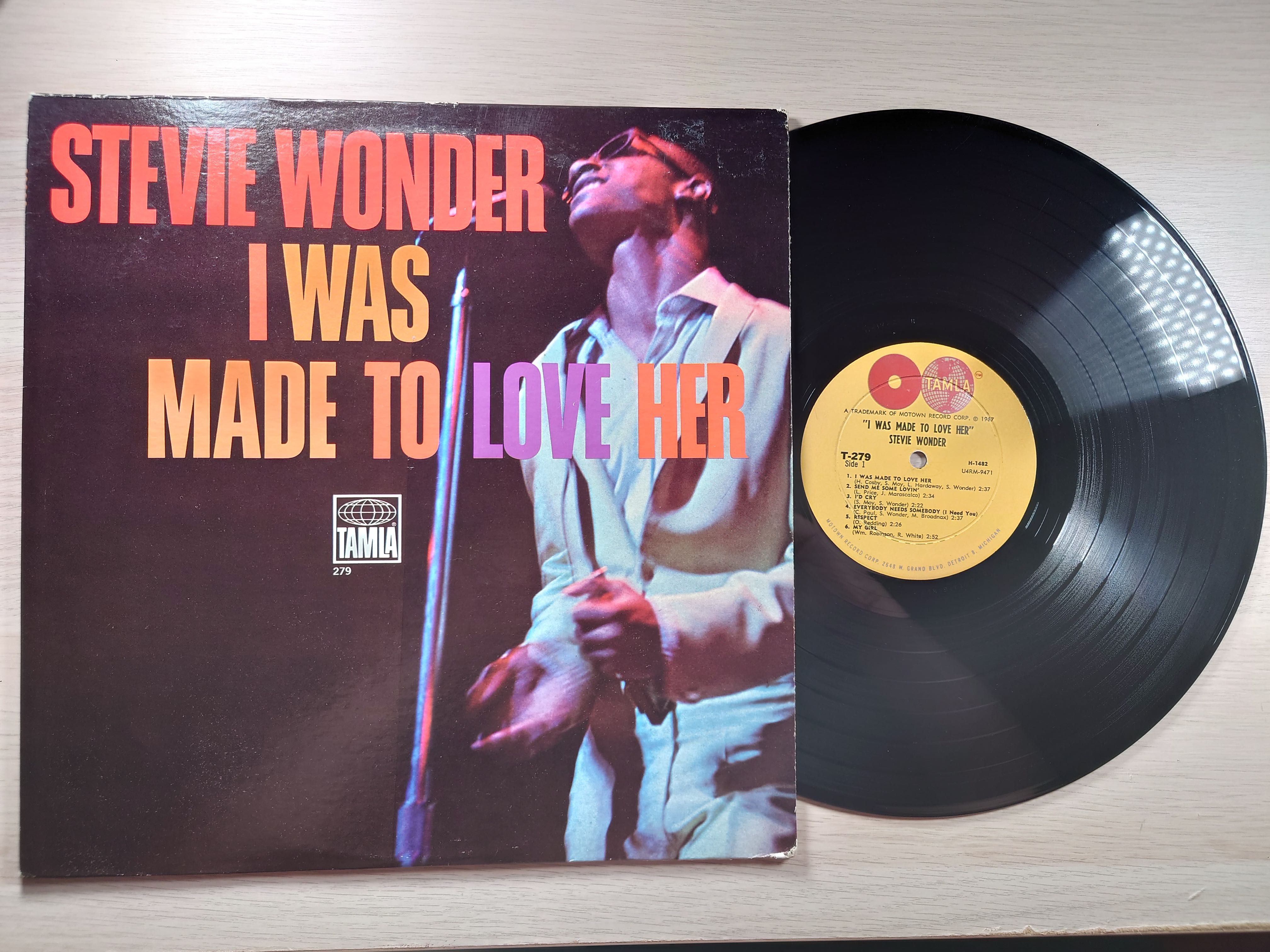 Stevie Wonder – I Was Made To Love Her 首版美版黑膠 HS-1482
