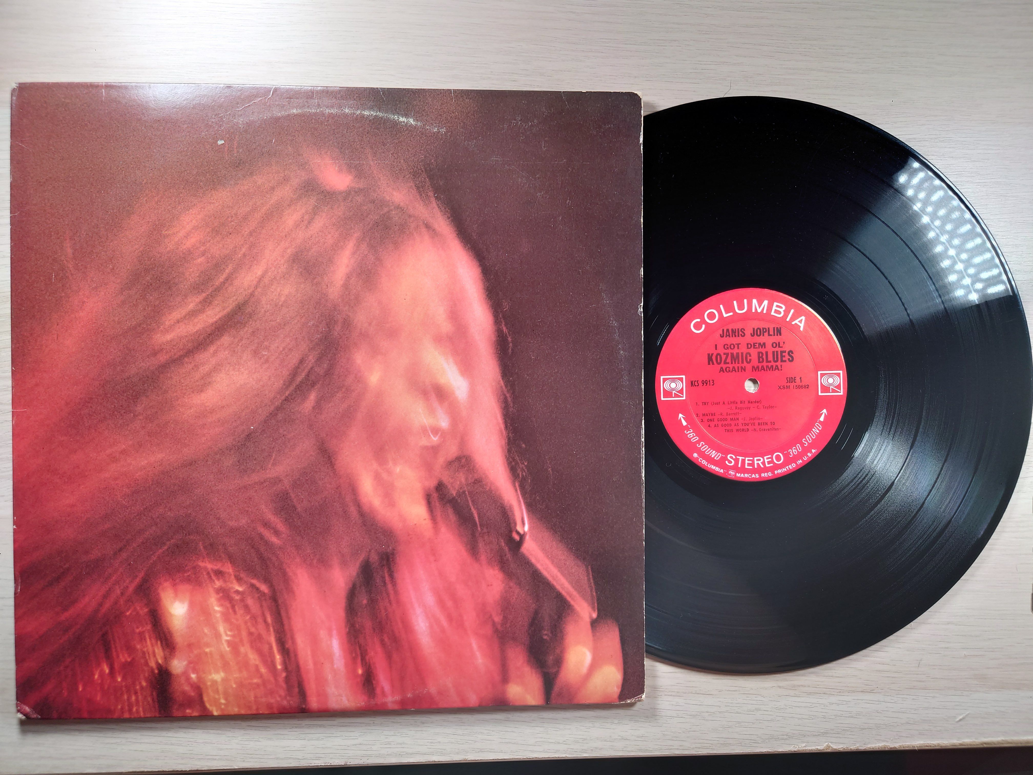 Janis Joplin – I Got Dem Ol’ Kozmic Blues Again Mama! 美版黑膠