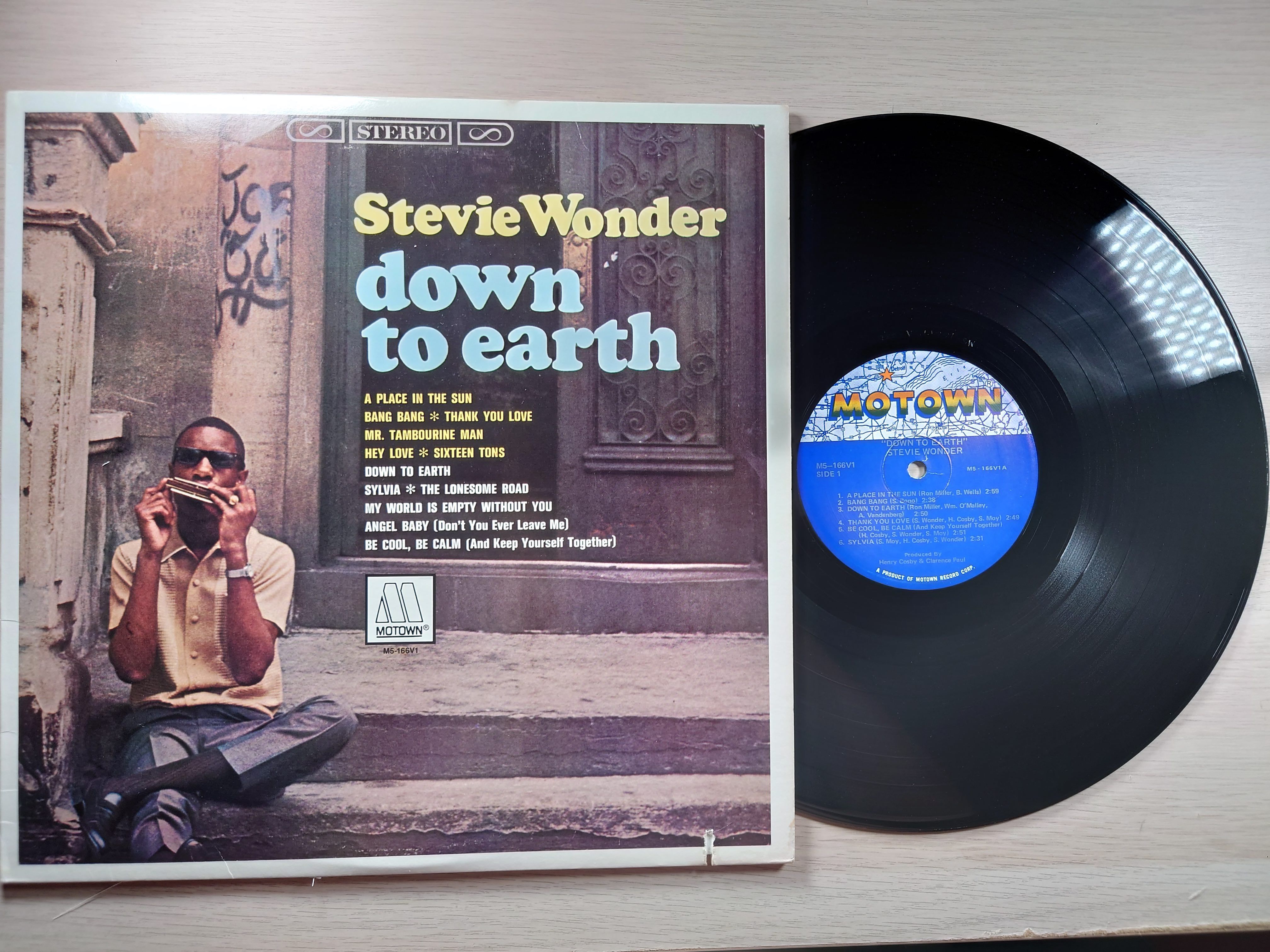 Stevie Wonder – Down To Earth 美版黑膠 M5-166V1