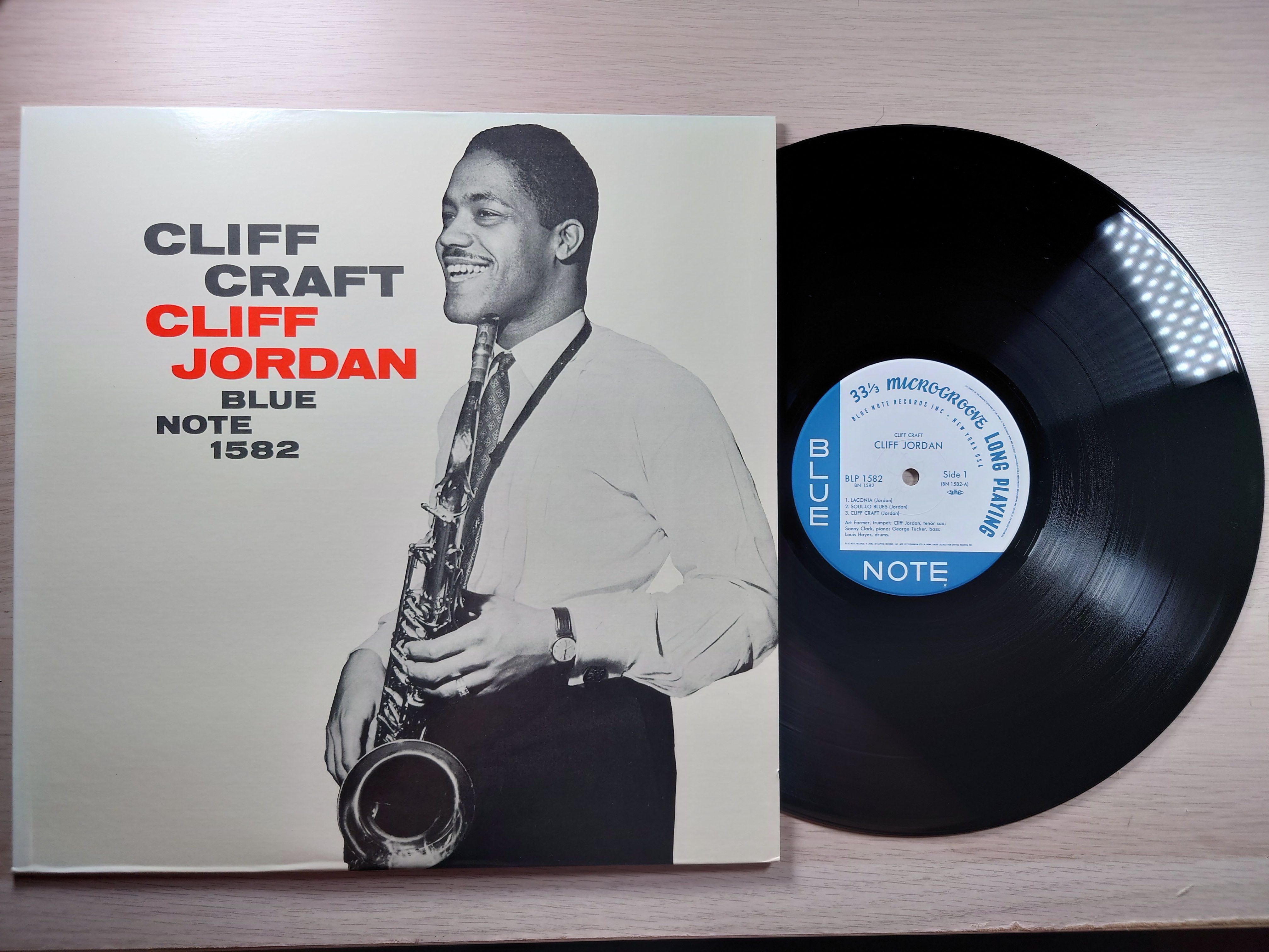Cliff Jordan – Cliff Craft 日版黑膠 BLP 1582