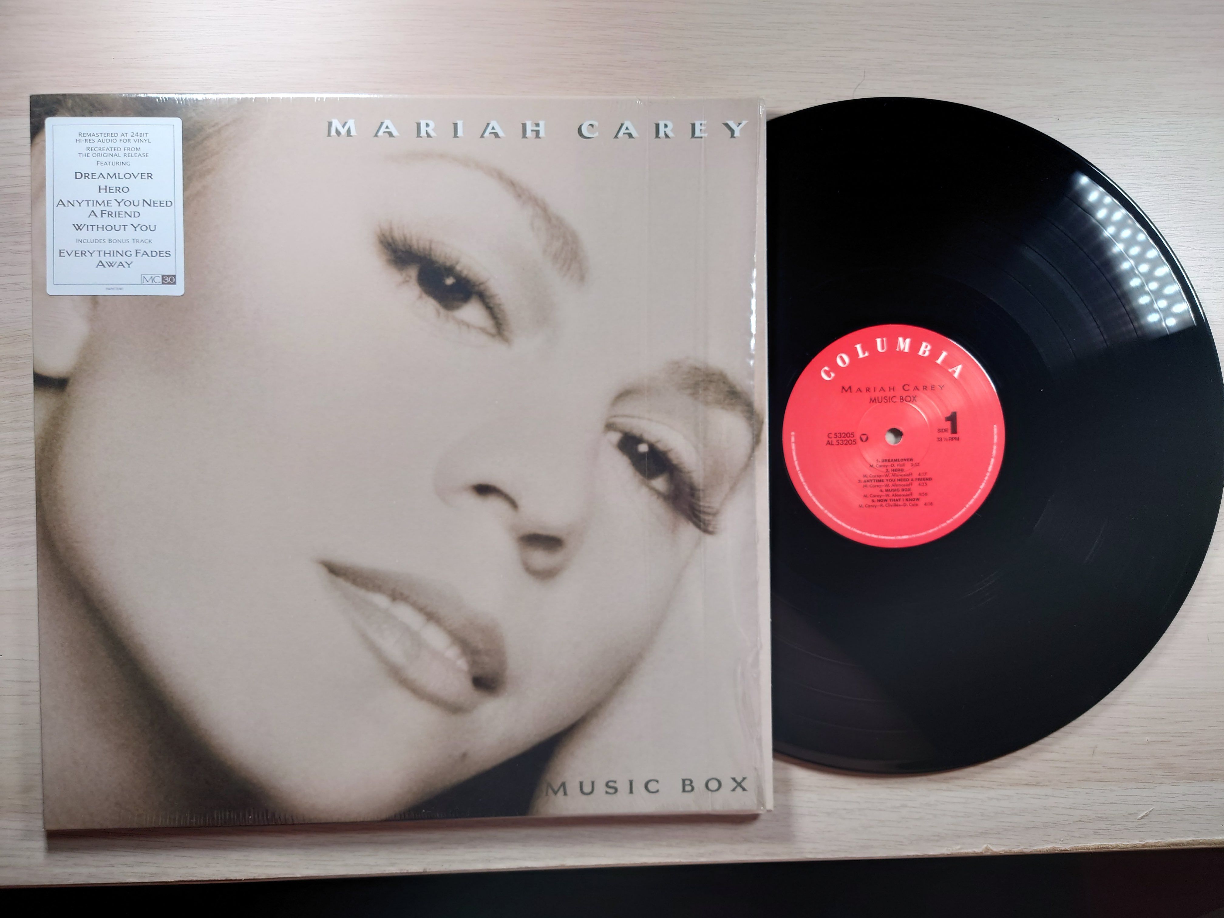 Mariah Carey – Music Box 美版黑膠 19439776381