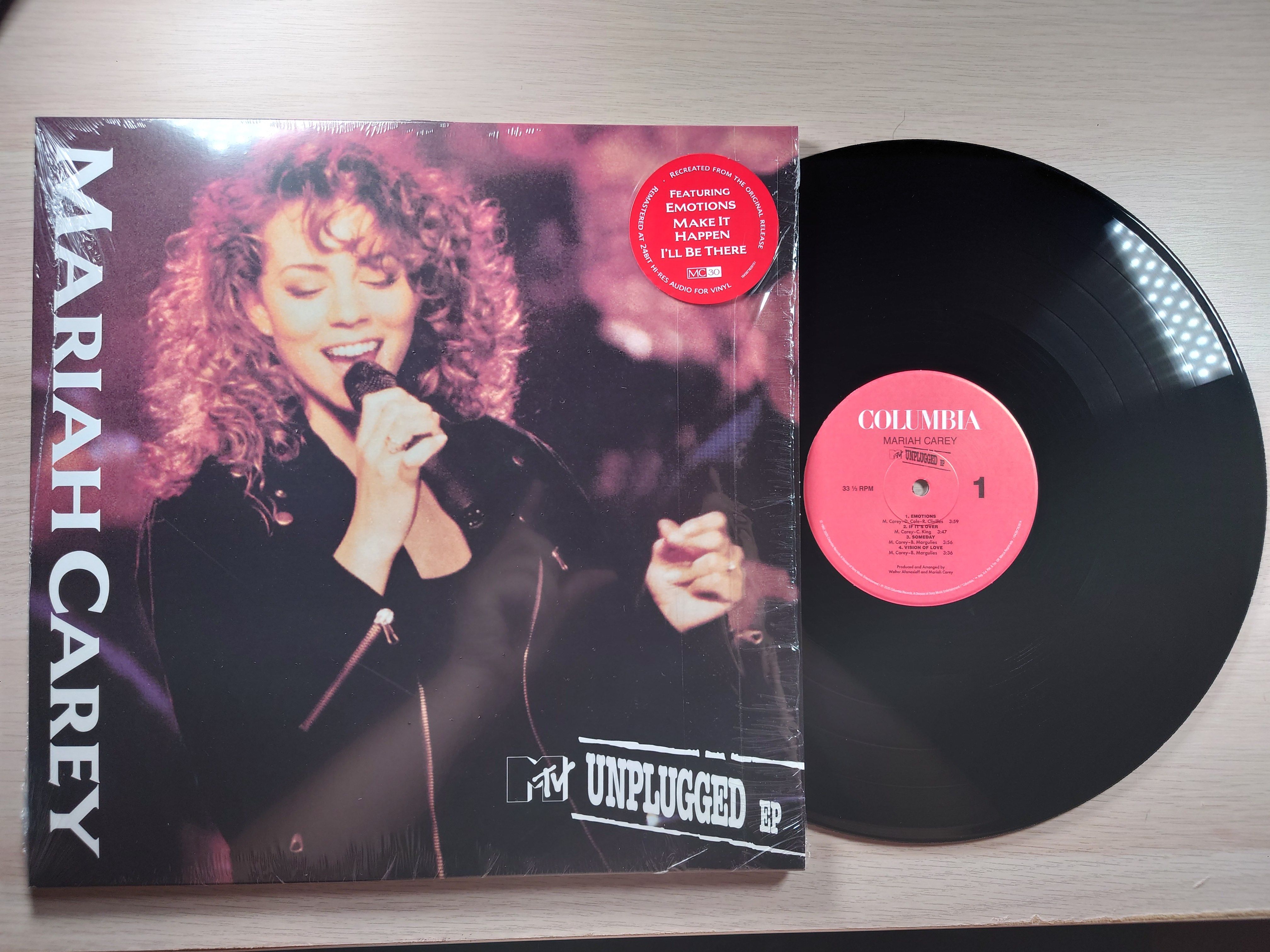 Mariah Carey – MTV Unplugged EP 美版黑膠 19439776391