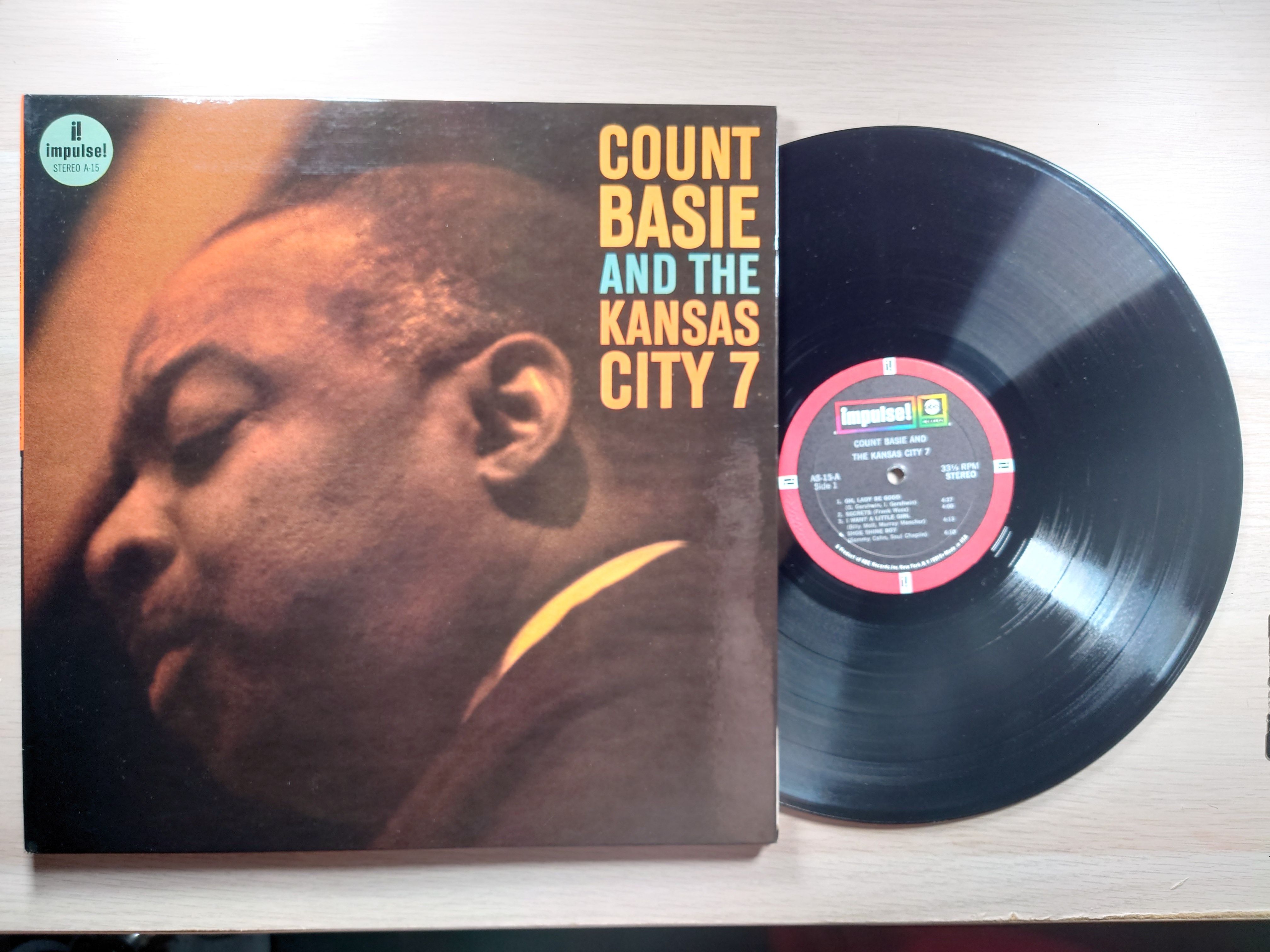 Count Basie – Count Basie And The Kansas City 7 美盤黑膠 AS-15