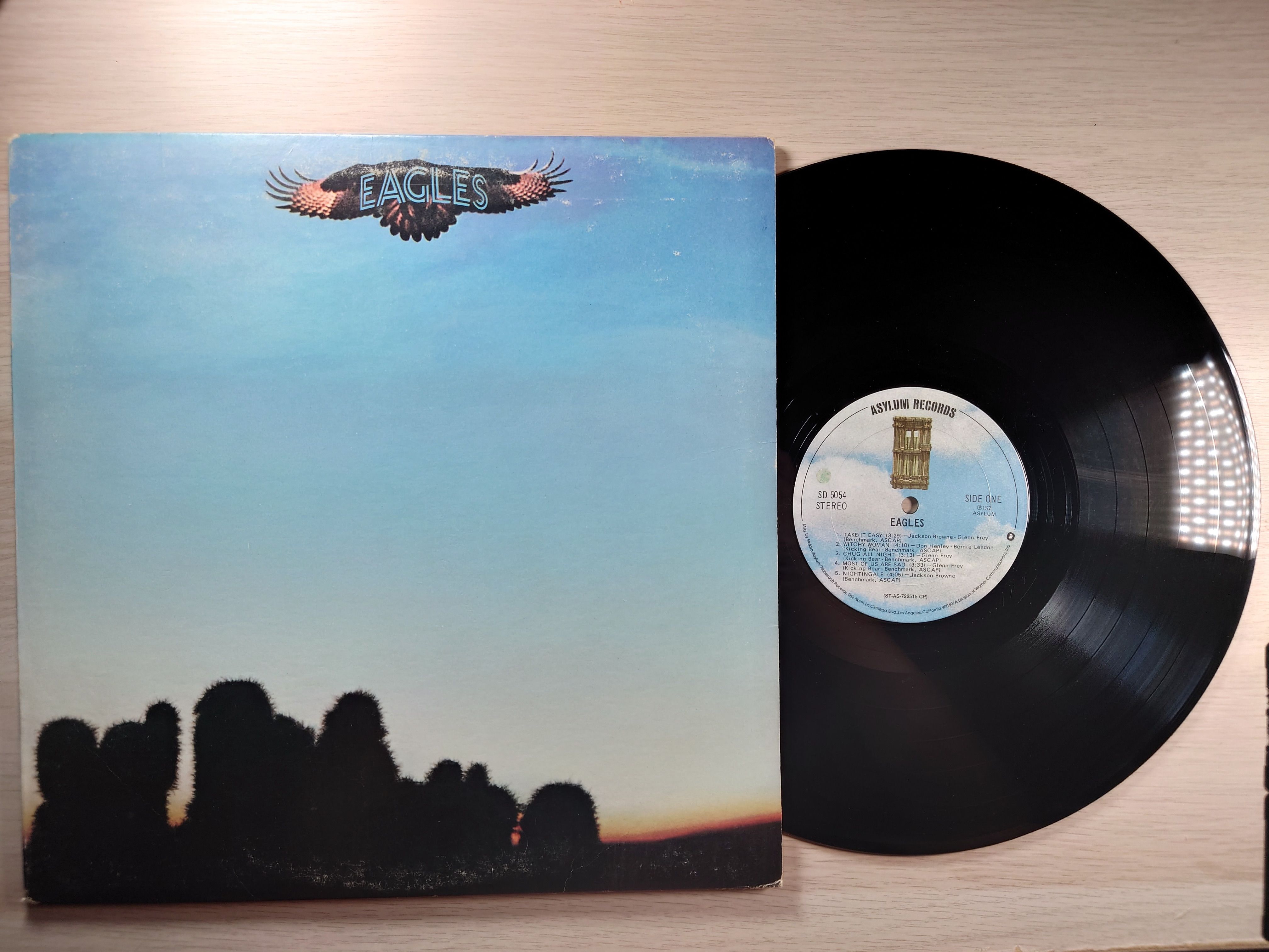 Eagles – Eagles 黑膠美盤 SD 5054 1973年