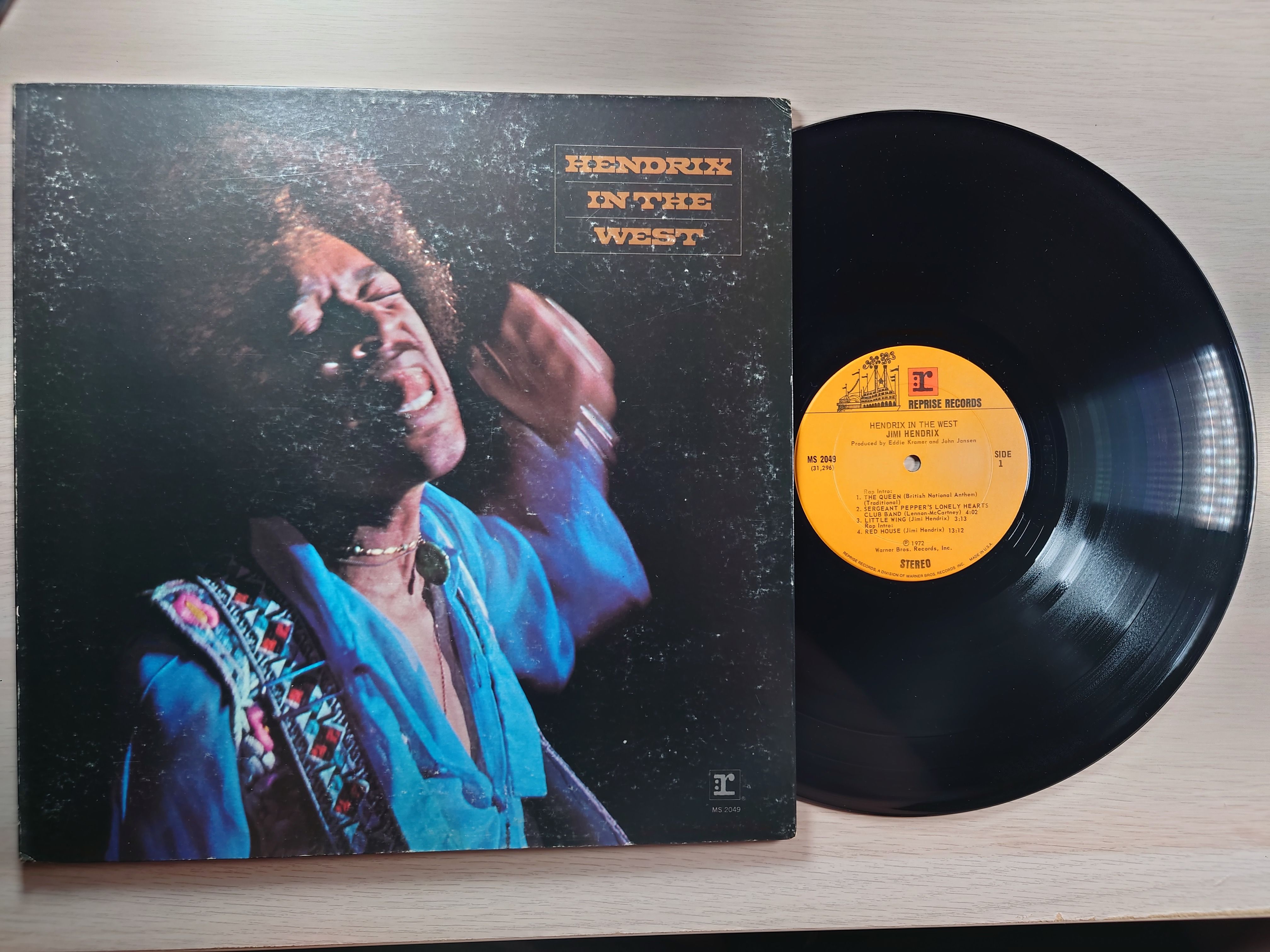Jimi Hendrix – Hendrix In The West 黑膠美盤  MS 2049
