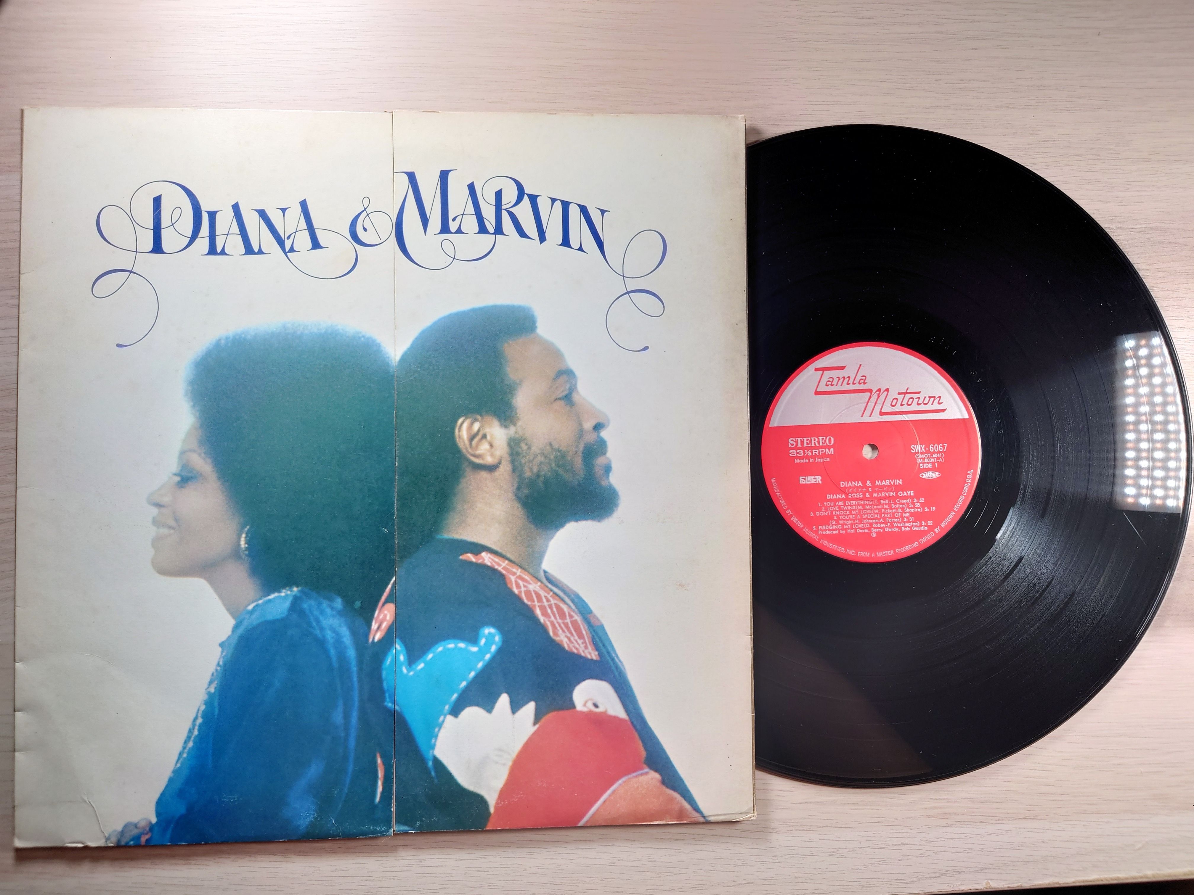 Marvin Gaye - Diana ＆ Marvin 黑膠日盤 SWX-6067