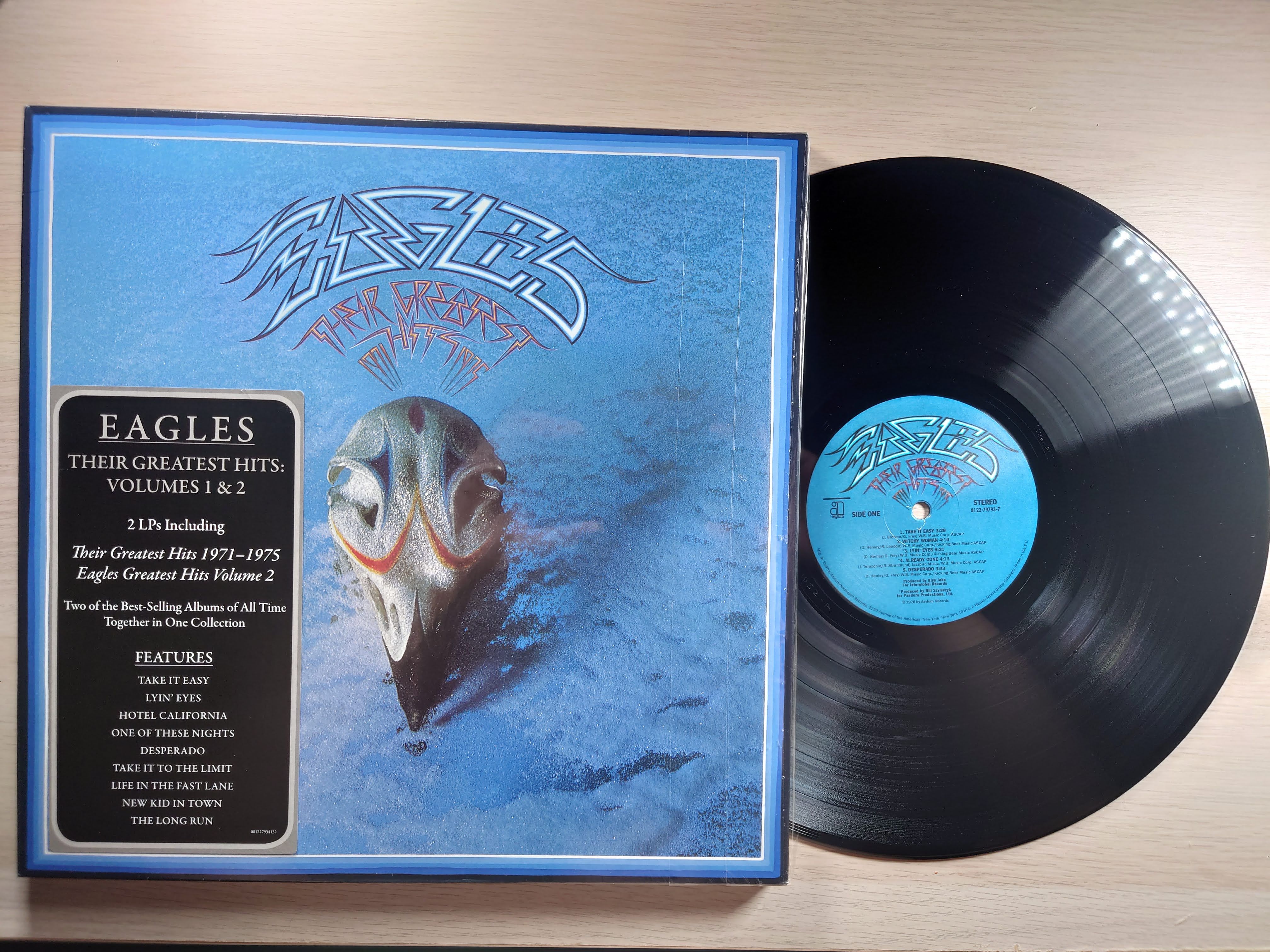 Eagles – Their Greatest Hits Volumes 1 ＆ 2 黑膠美盤