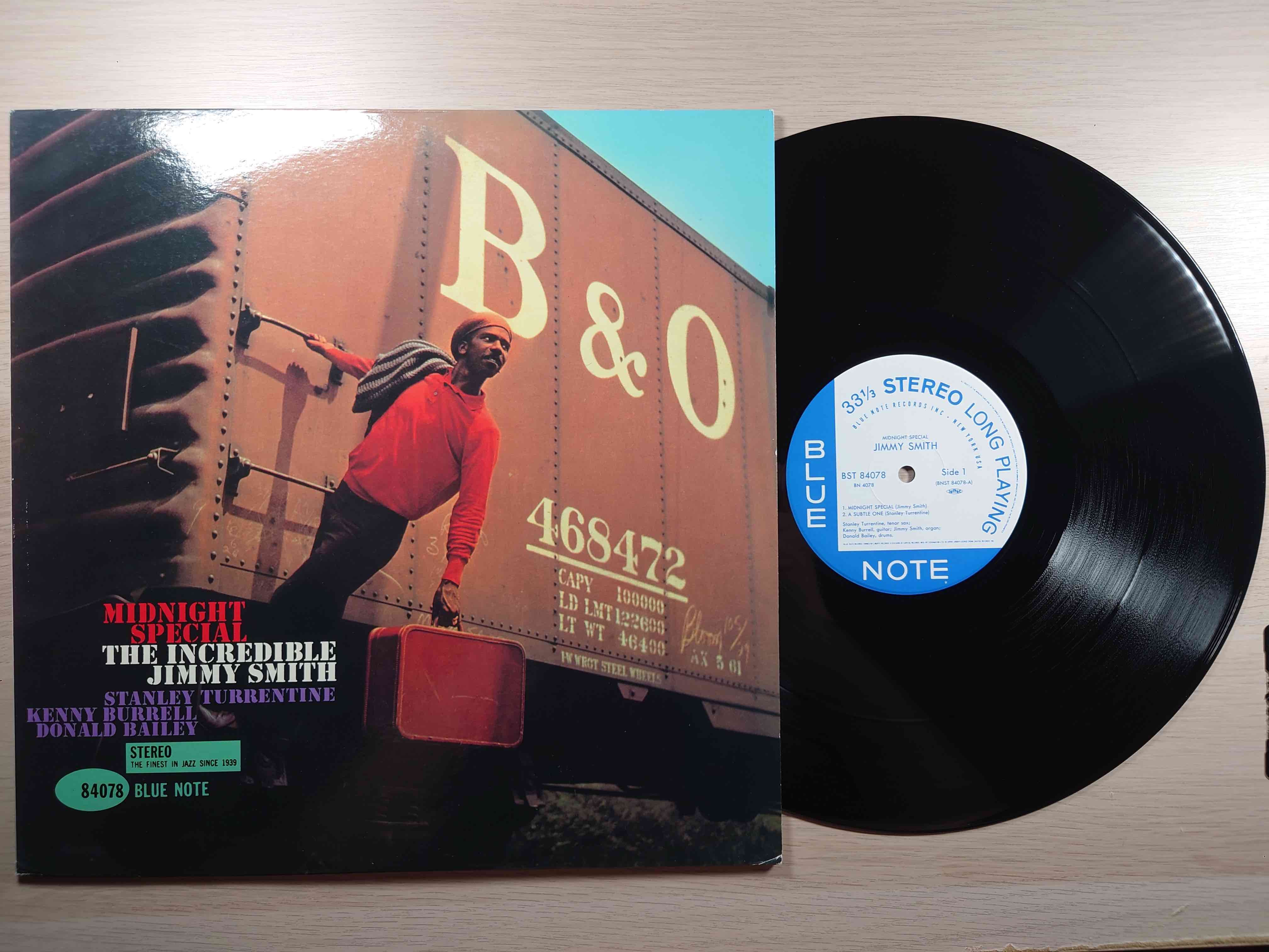 Jimmy Smith – Midnight黑膠日盤 1992年 BN 4078