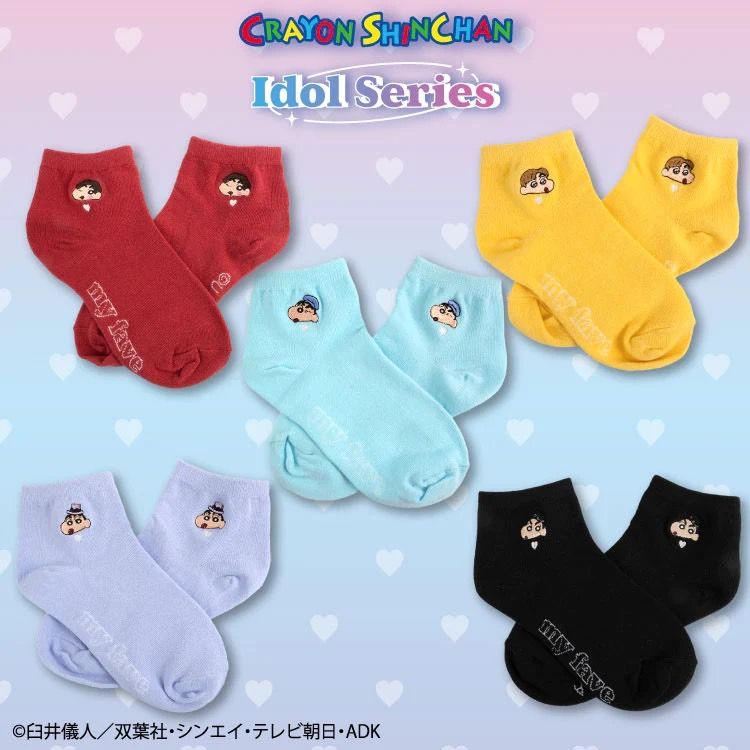 日本*愛豆新醬襪子