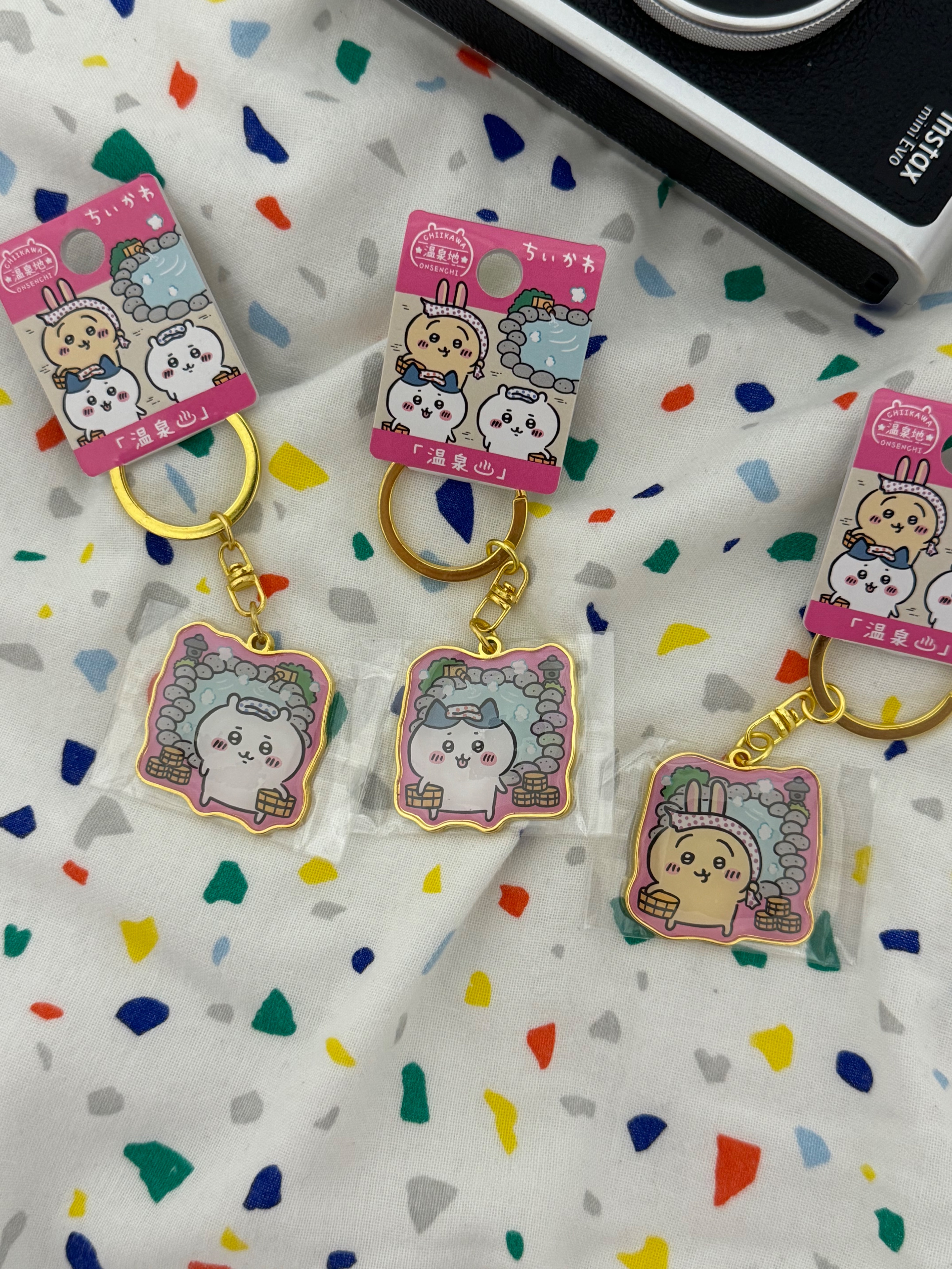ちいかわ温泉地限定温泉♨️吊飾