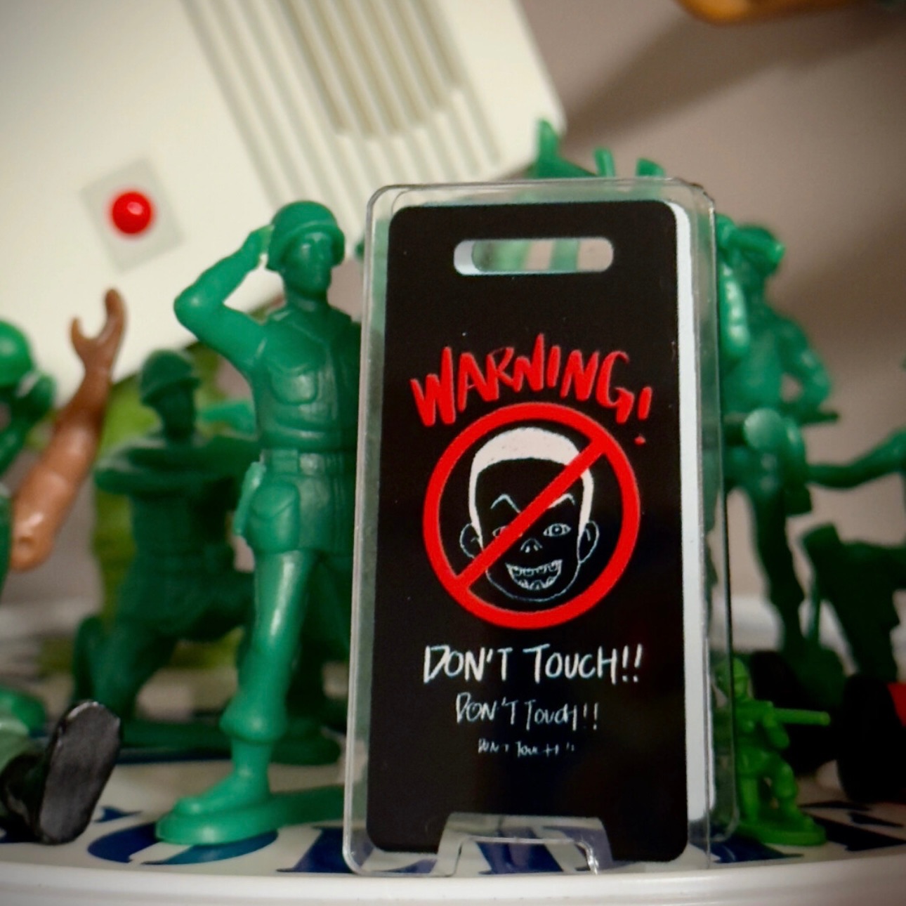 設計師款🚧阿薛迷你警示立牌夾