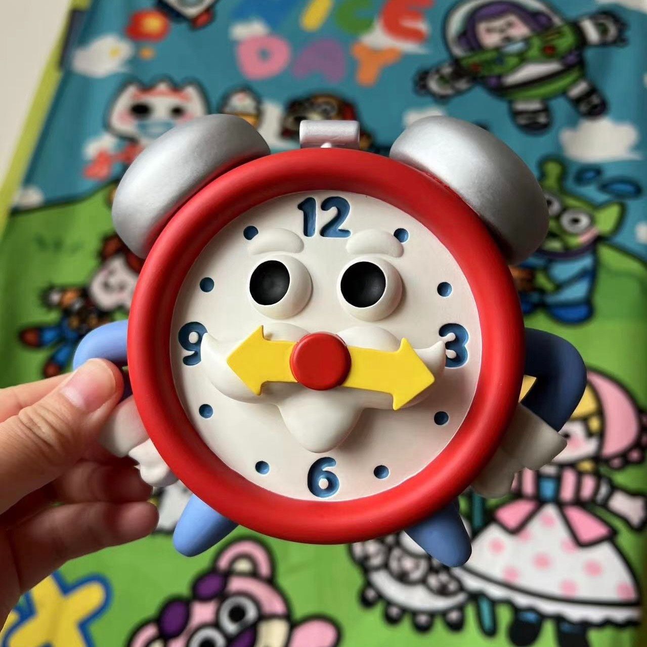 訂製款白膜玩具｜玩具總動員裡的老鬧鐘🚀