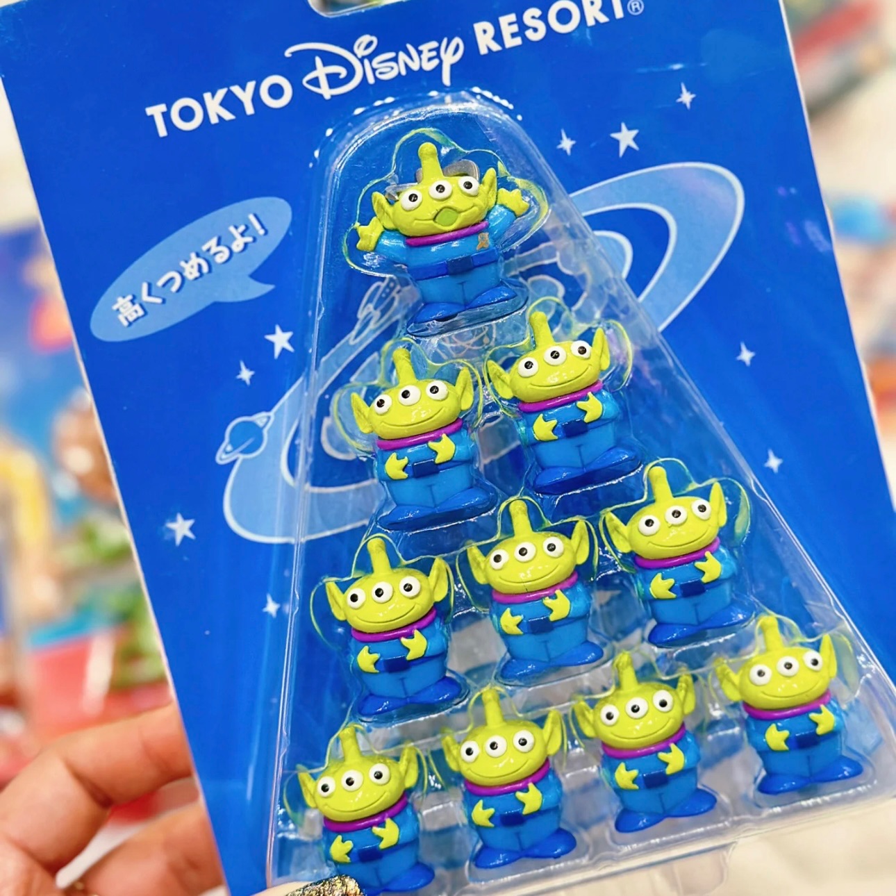 🎡東京迪士尼限定 .ᐟ .ᐟ🎆玩具總動員疊疊吊卡