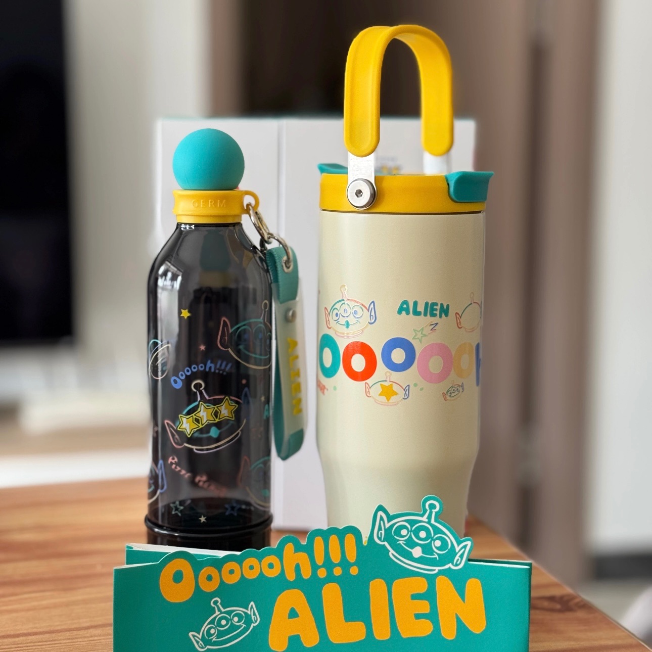 🚀海外賣場限定🛸三眼怪保溫保冷壺套裝