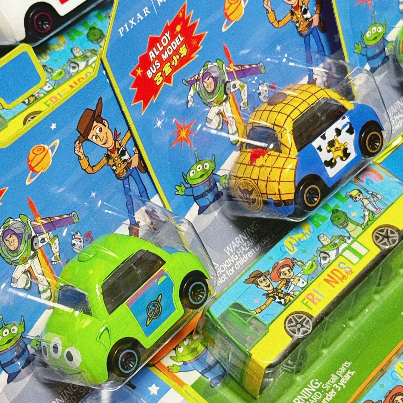 🍕迪士尼玩具總動員合金小車