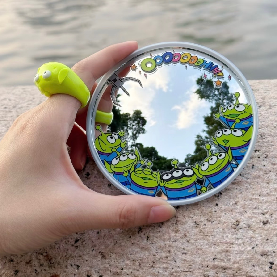 💚玩具總動員廣角隨身鏡🪞