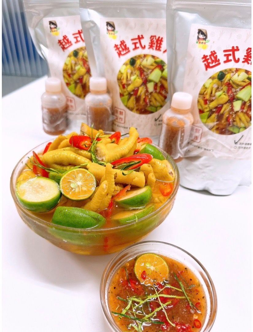 12號- 3包涼拌湯雞爪3 xả thường